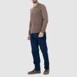 Поло Bertolo Cashmere коричневое