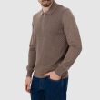 Поло Bertolo Cashmere коричневое