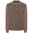 Поло Bertolo Cashmere коричневое