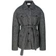 Полупальто Dries van Noten Vado серое