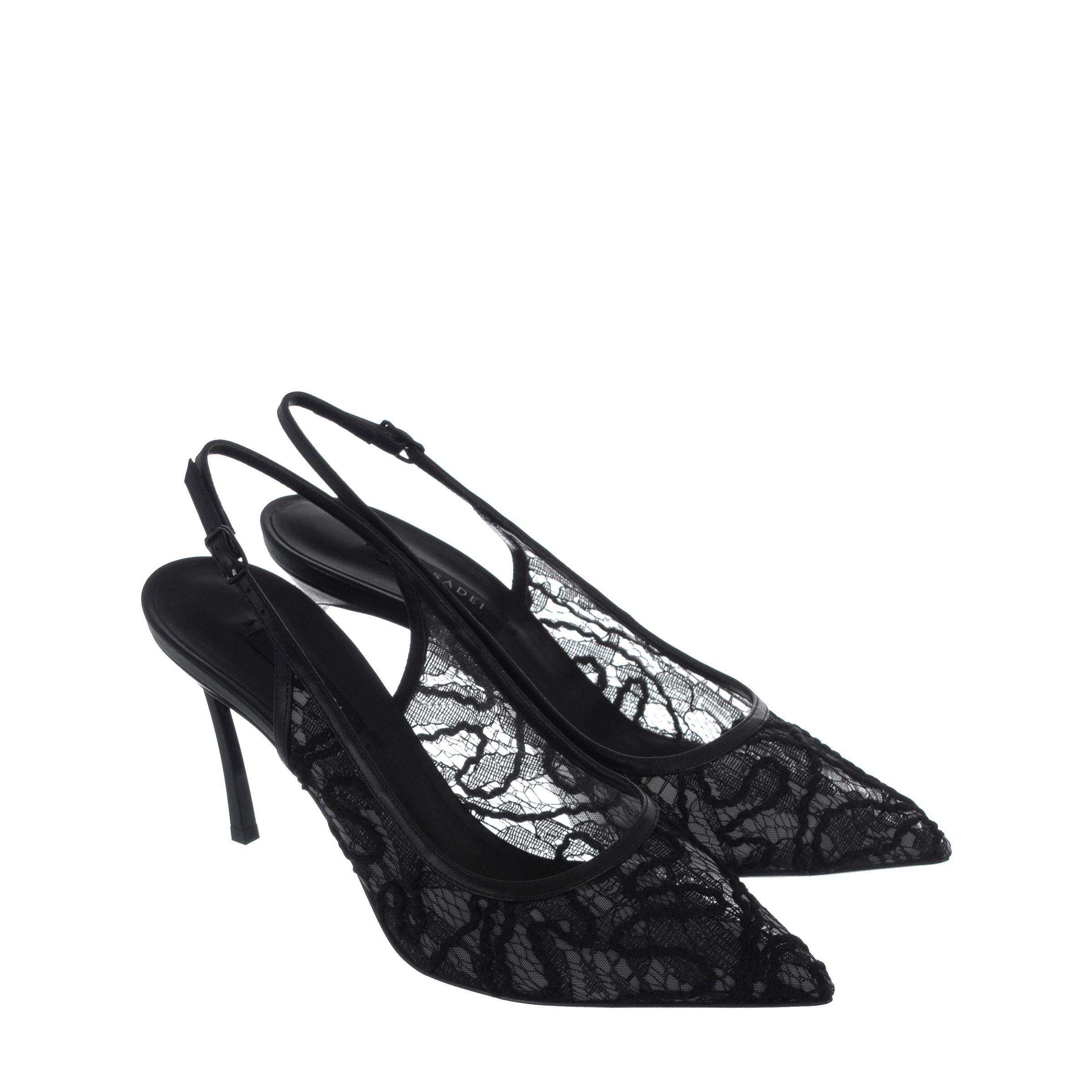 Туфли-слингбэки женские