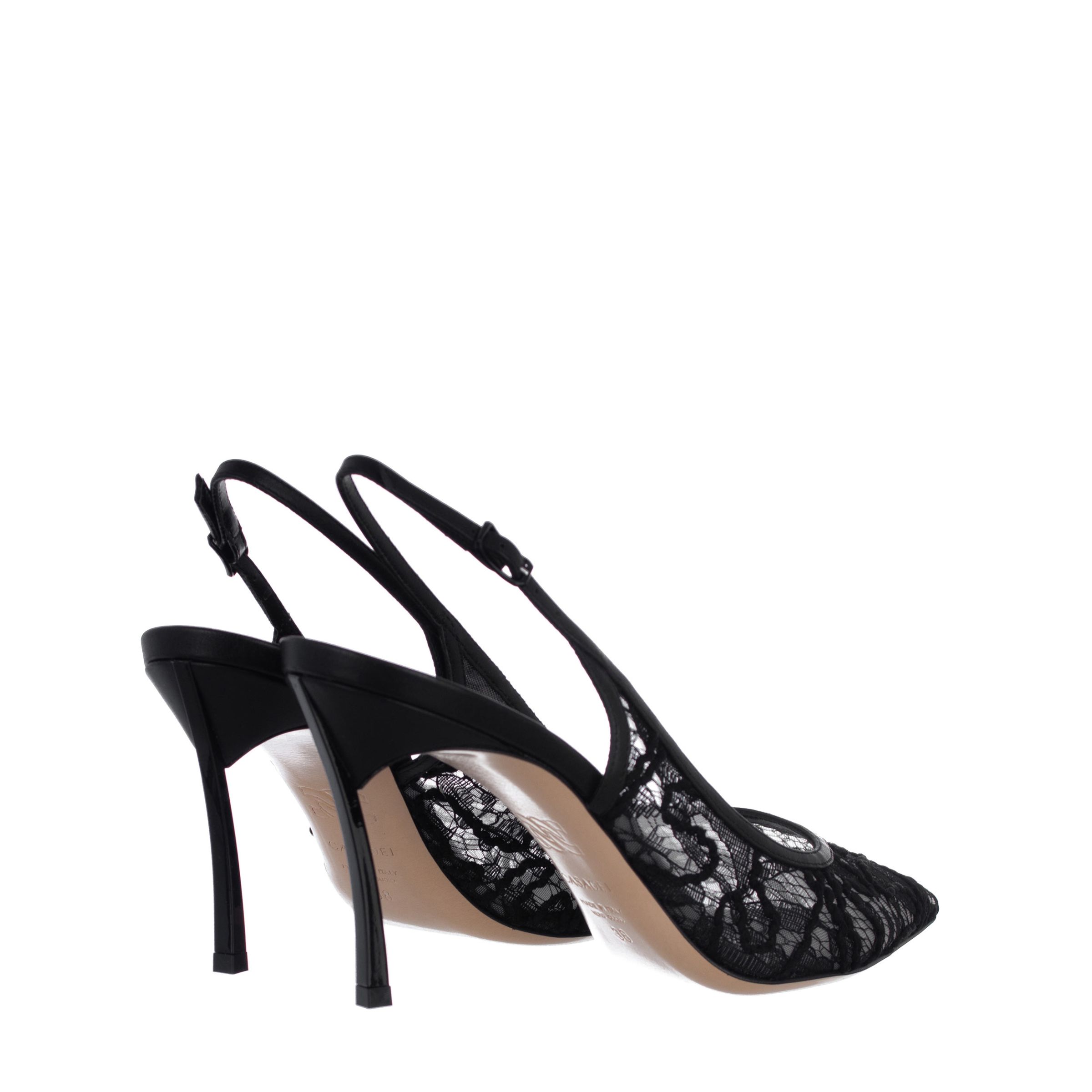 Туфли-слингбэки женские