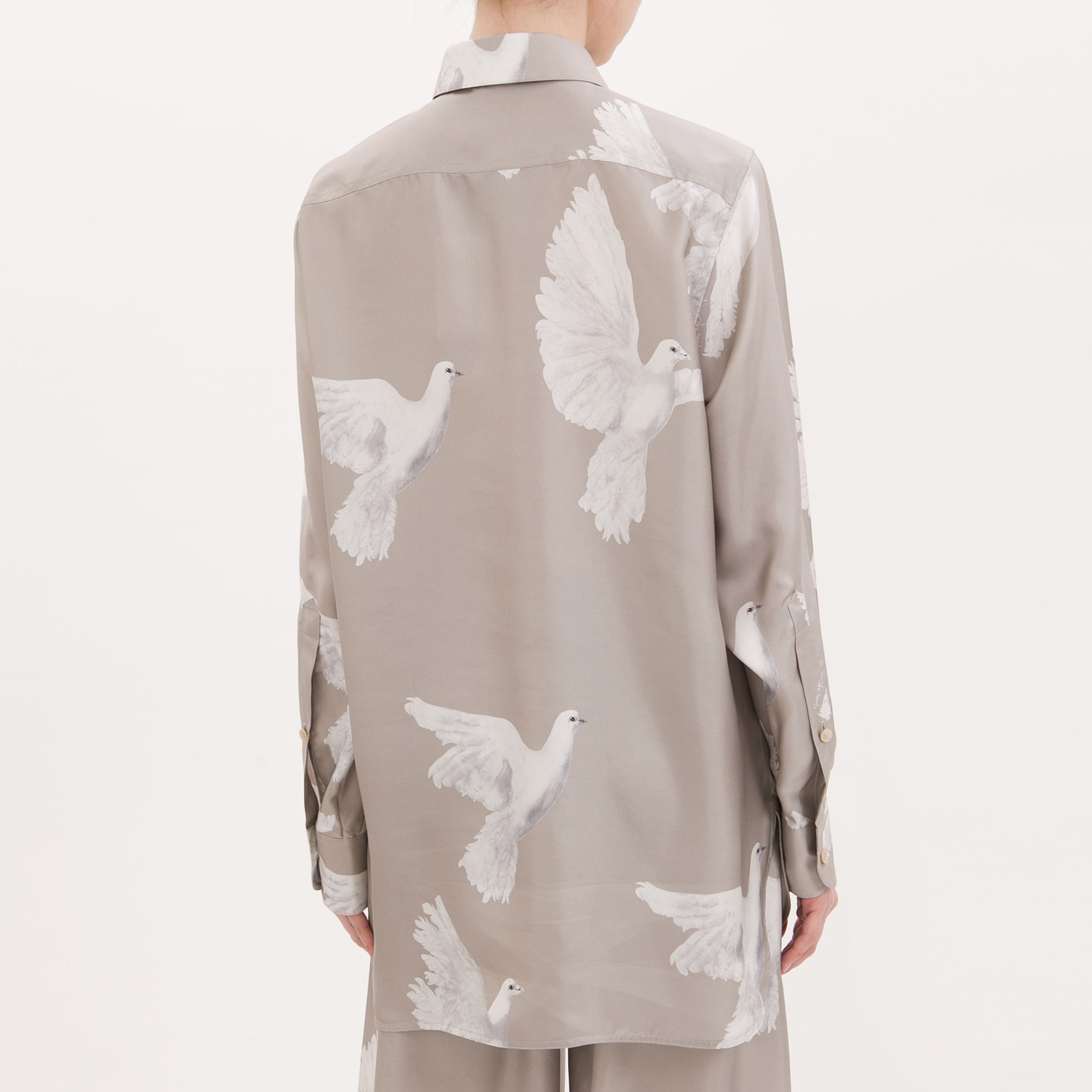 Блуза Stella McCartney бежевая
