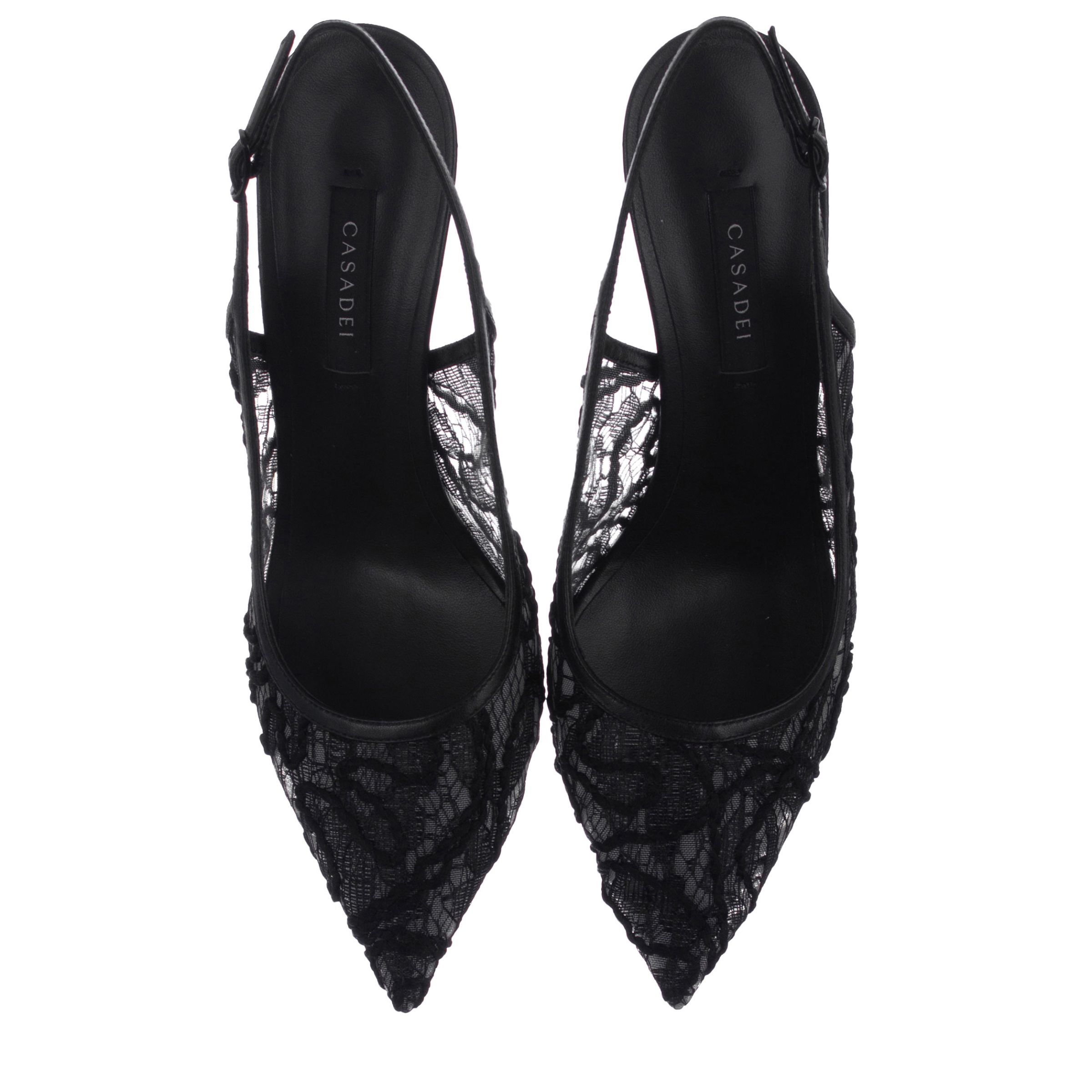 Туфли-слингбэки женские