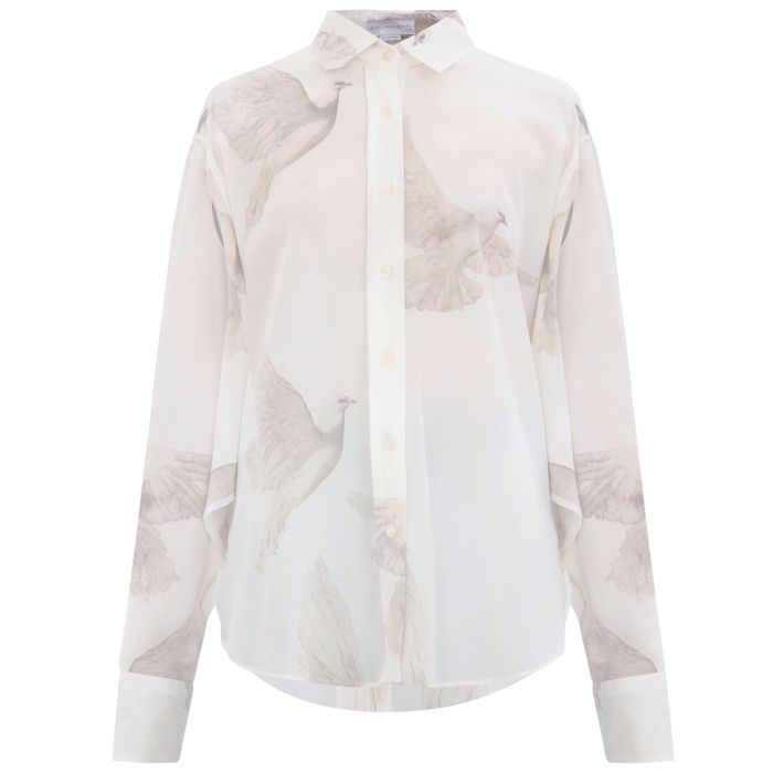 Блуза Stella McCartney молочная