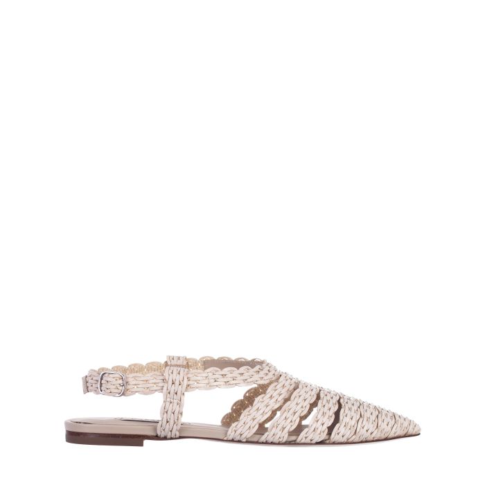 Балетки-слингбэки женские