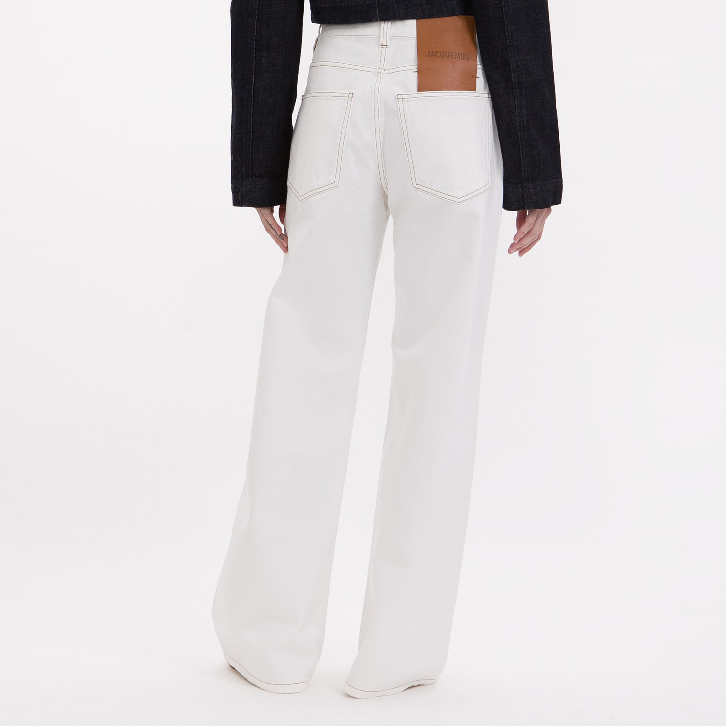 Джинси Jacquemus білі