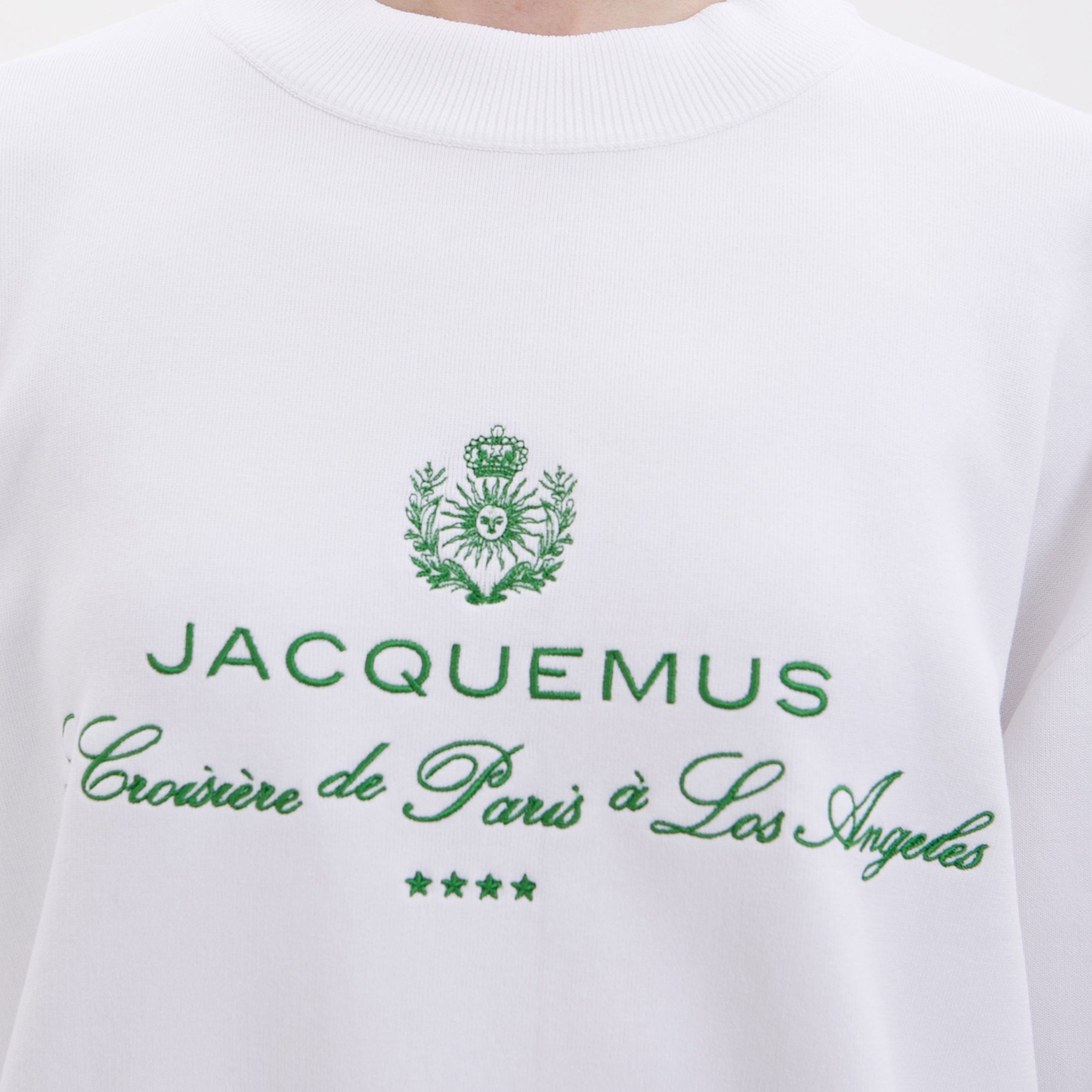 Толстовка Jacquemus белая