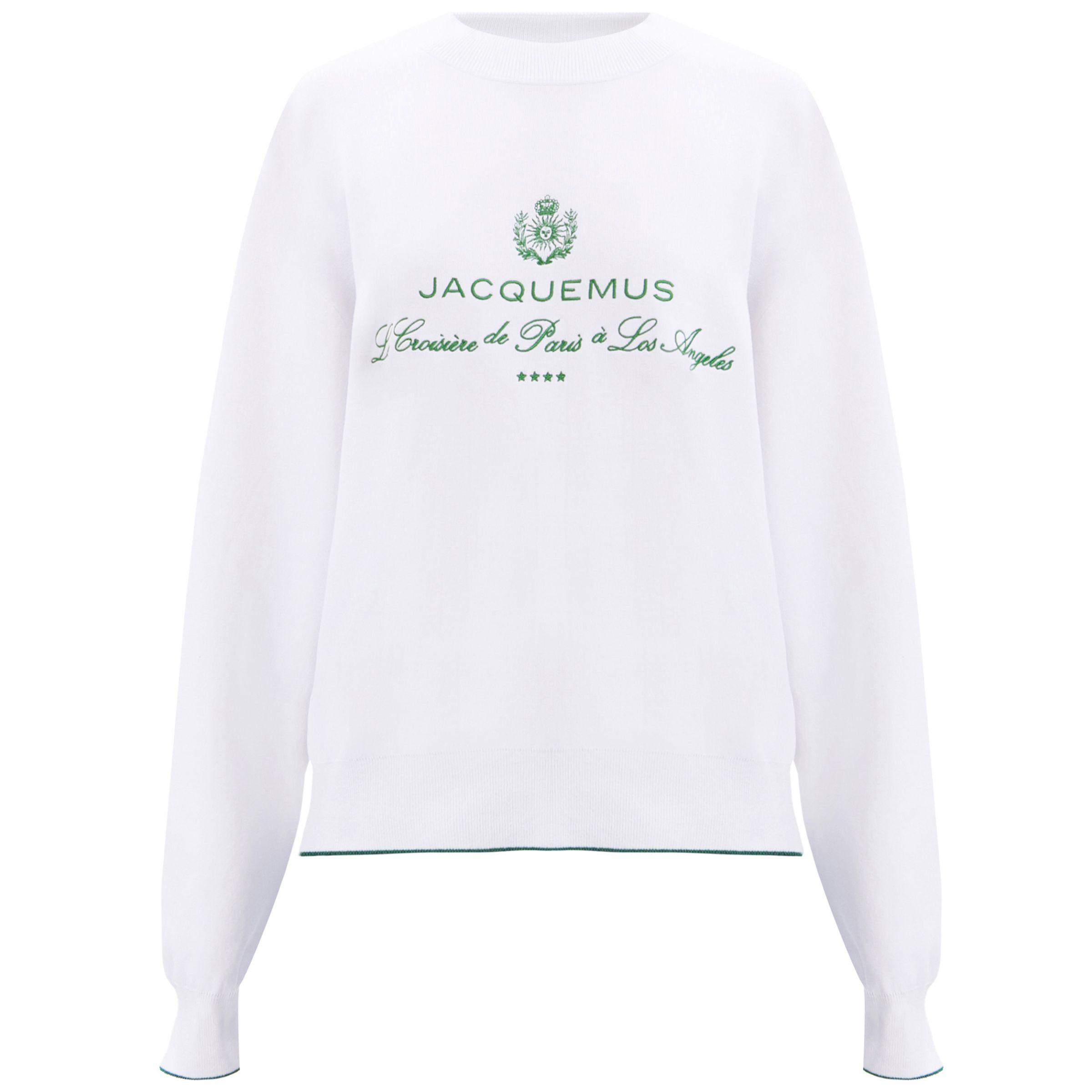 Толстовка Jacquemus белая