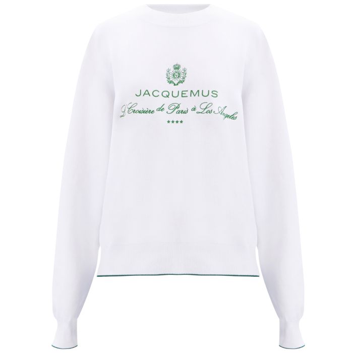 Толстовка Jacquemus белая