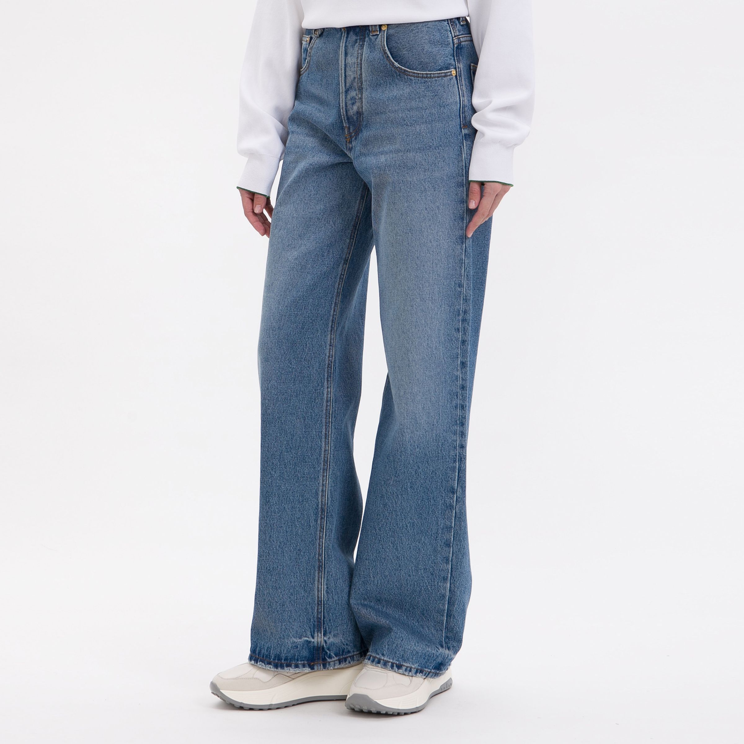 Джинсы Jacquemus голубые