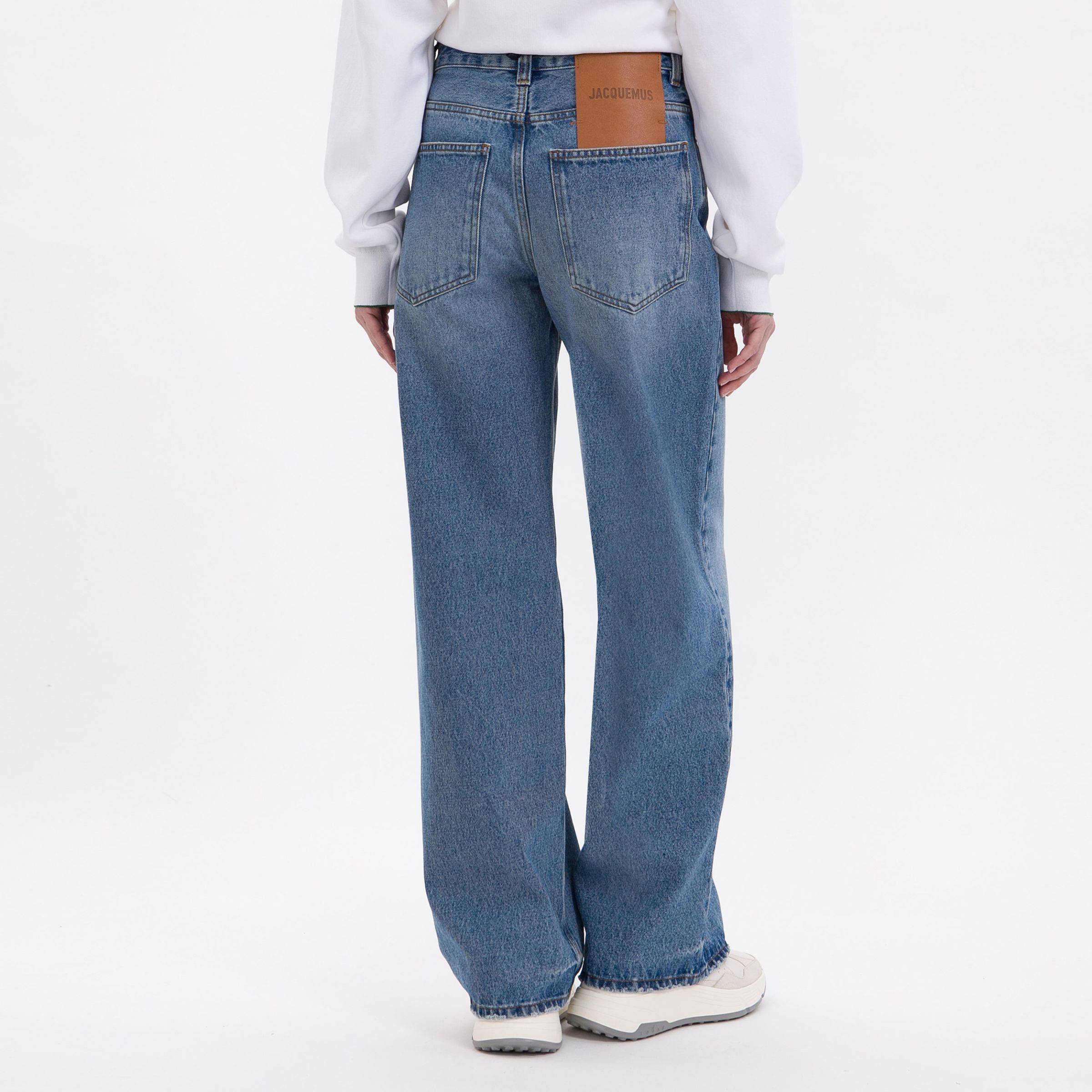 Джинсы Jacquemus голубые