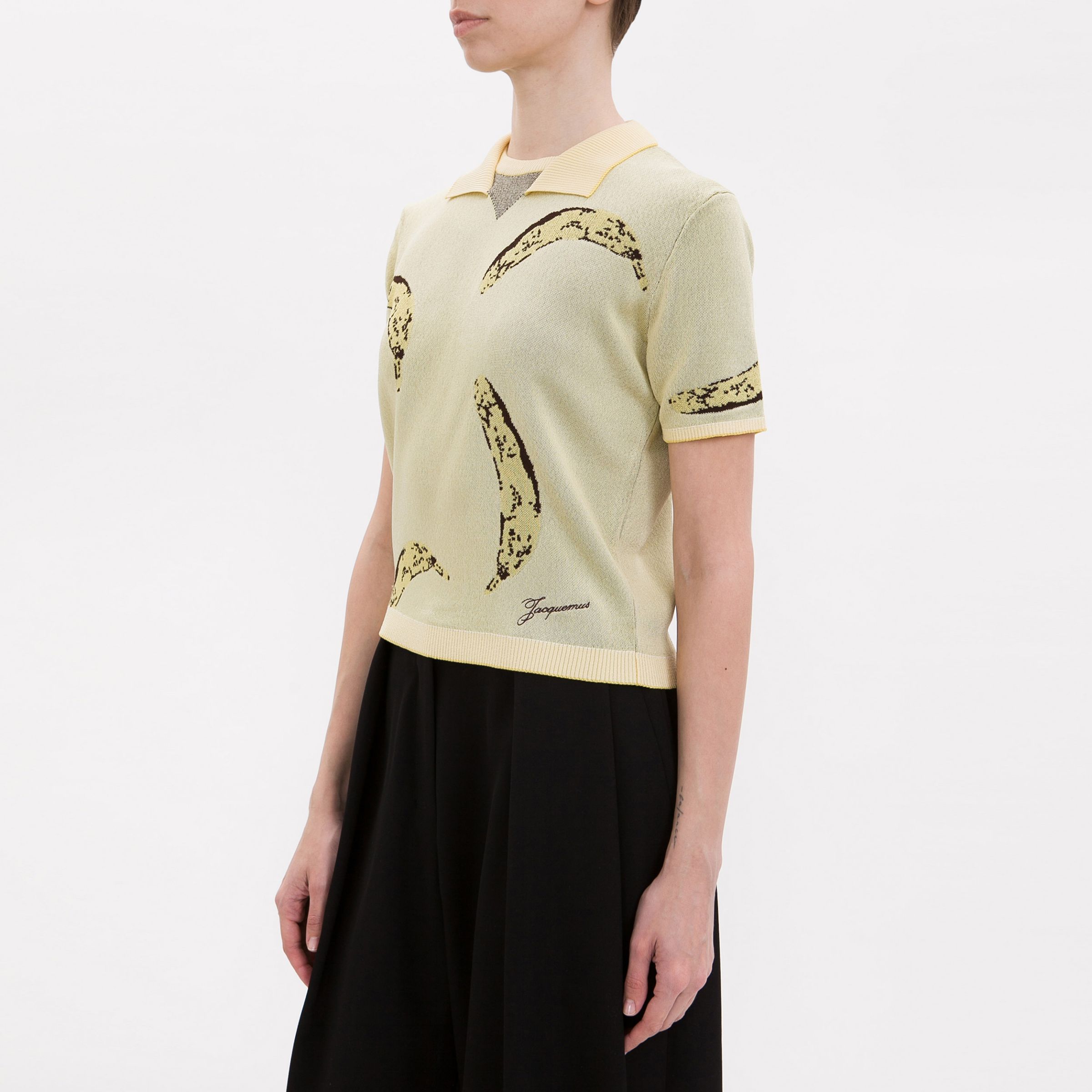Поло Jacquemus Marino жёлтое