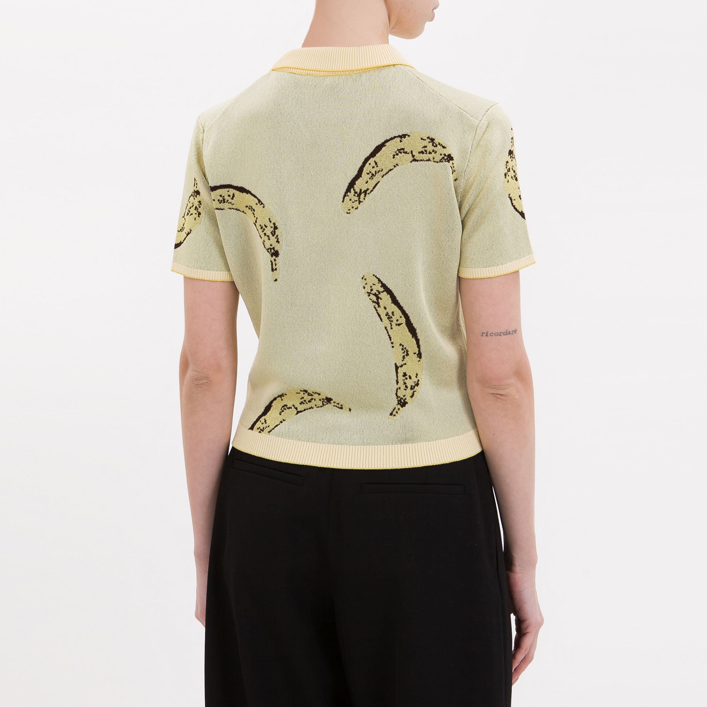 Поло Jacquemus Marino жёлтое