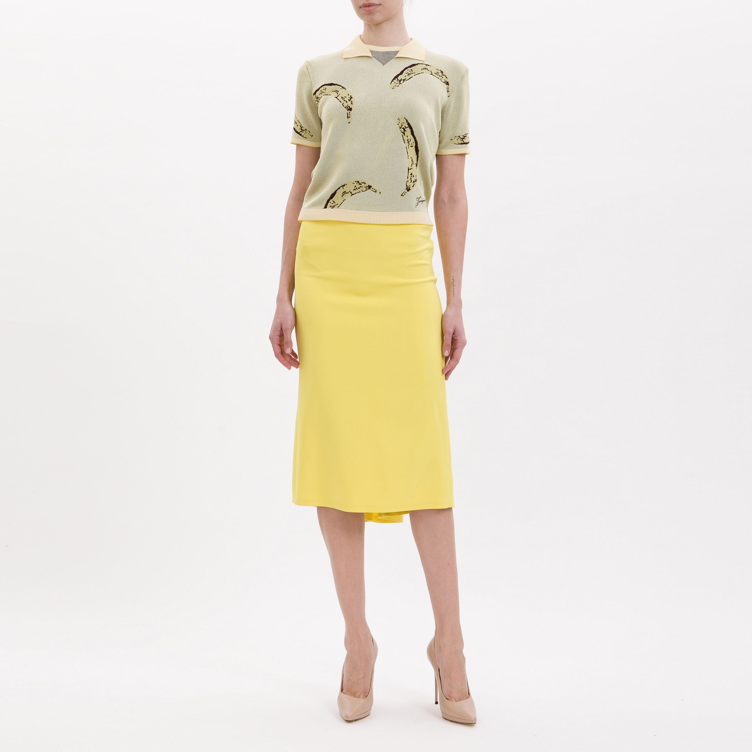 Юбка Jacquemus жёлтая