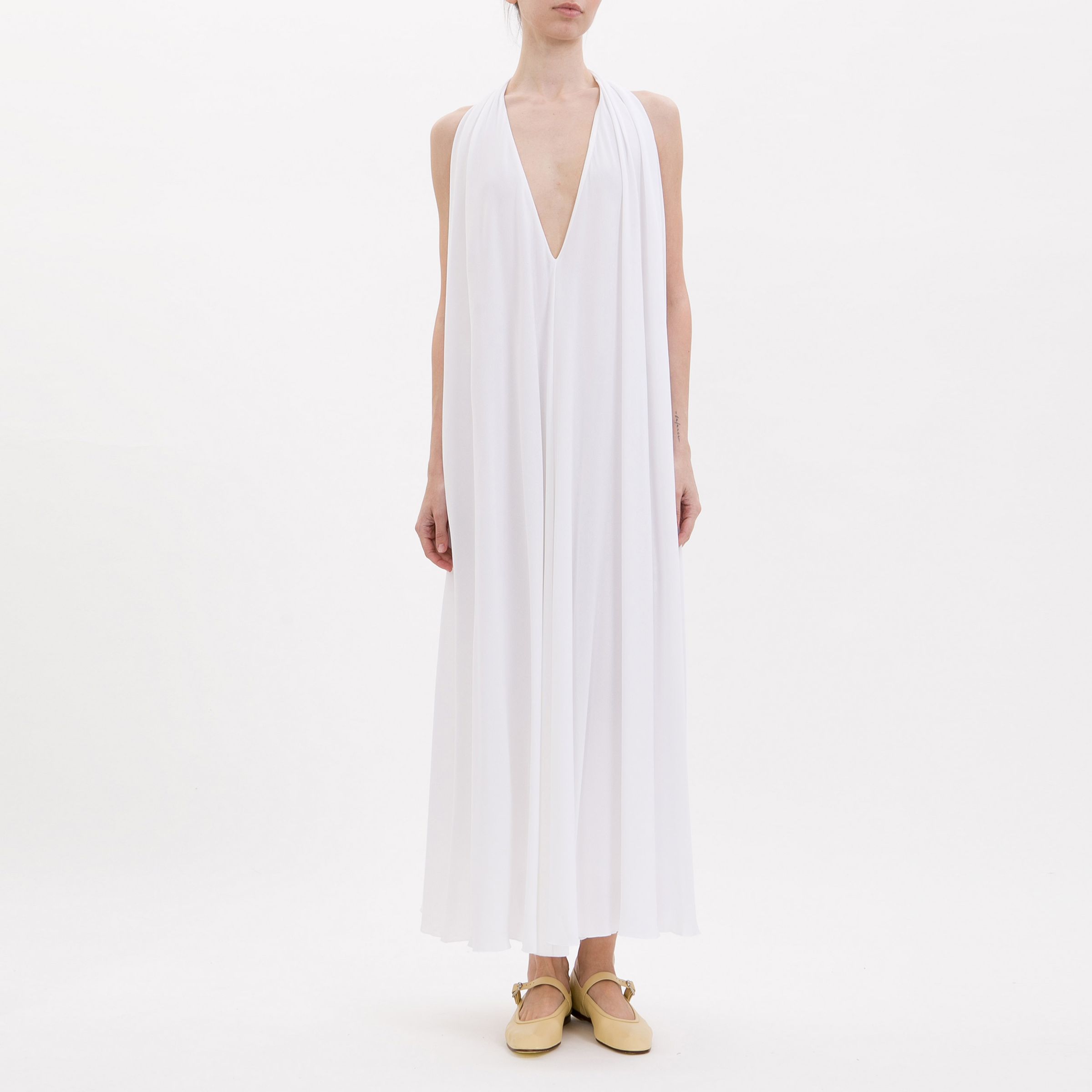 Платье Jacquemus белое