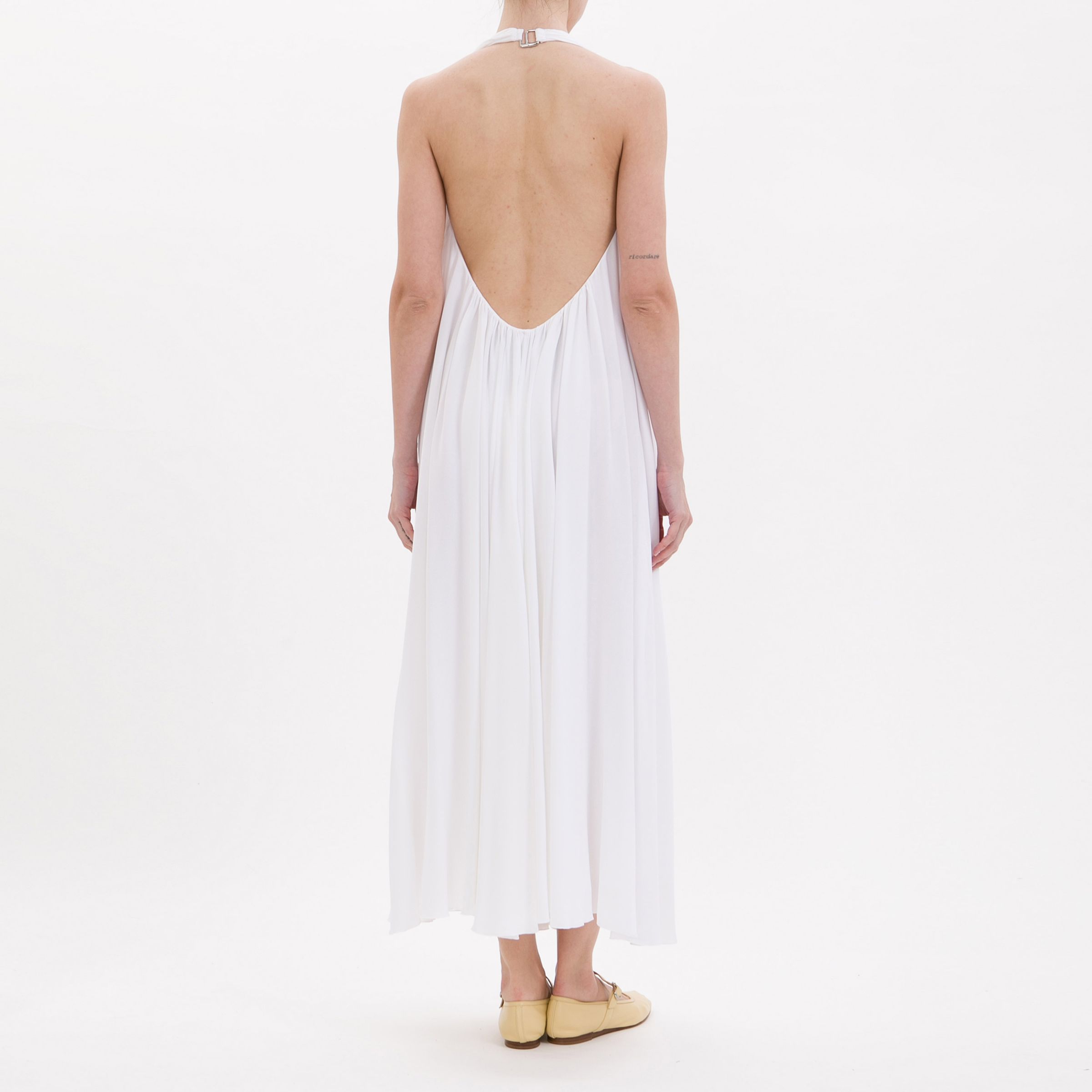 Платье Jacquemus белое