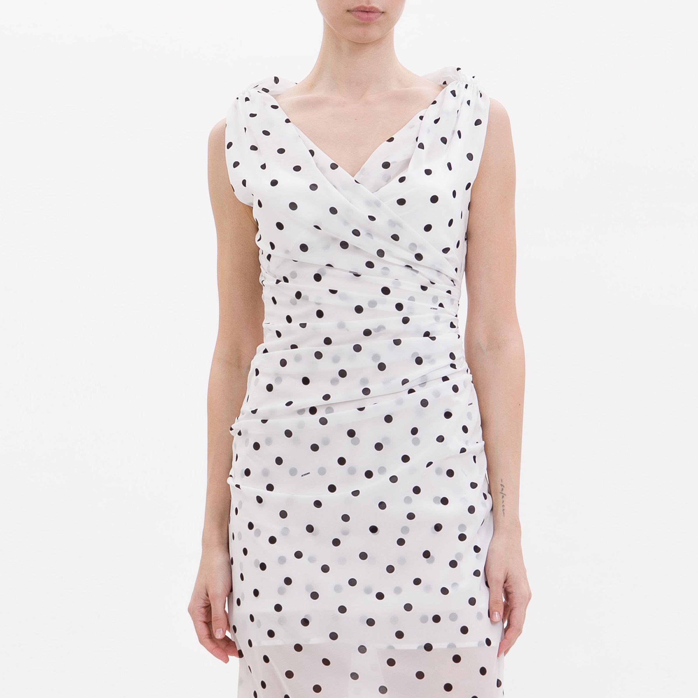 Платье Jacquemus белое