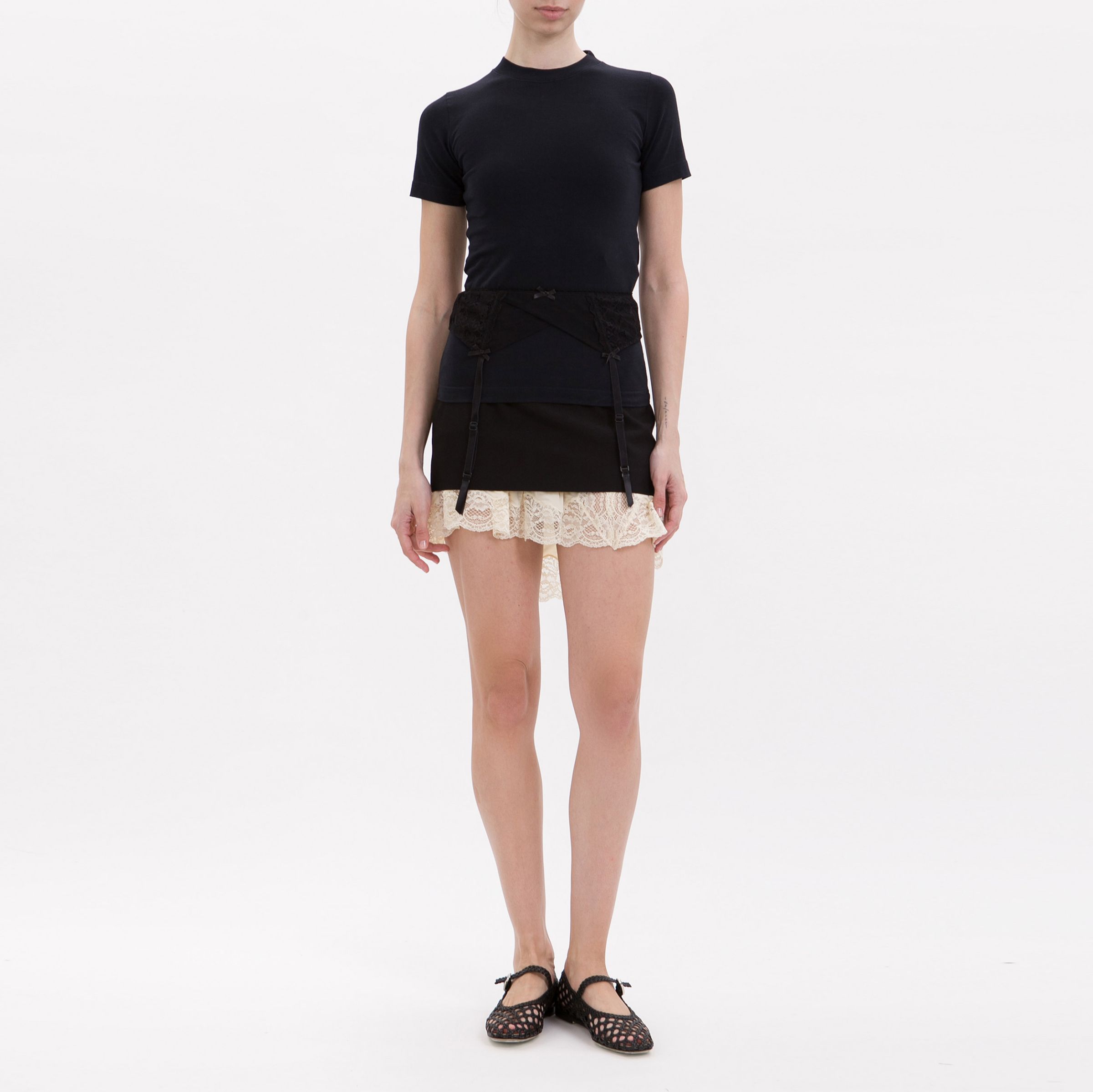Юбка Balenciaga чёрная