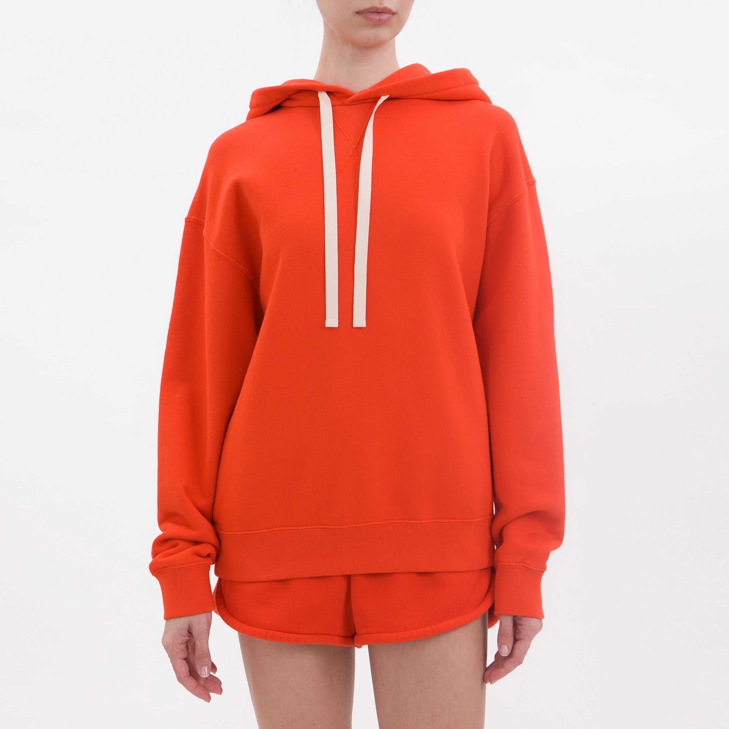Худи Jil Sander красное