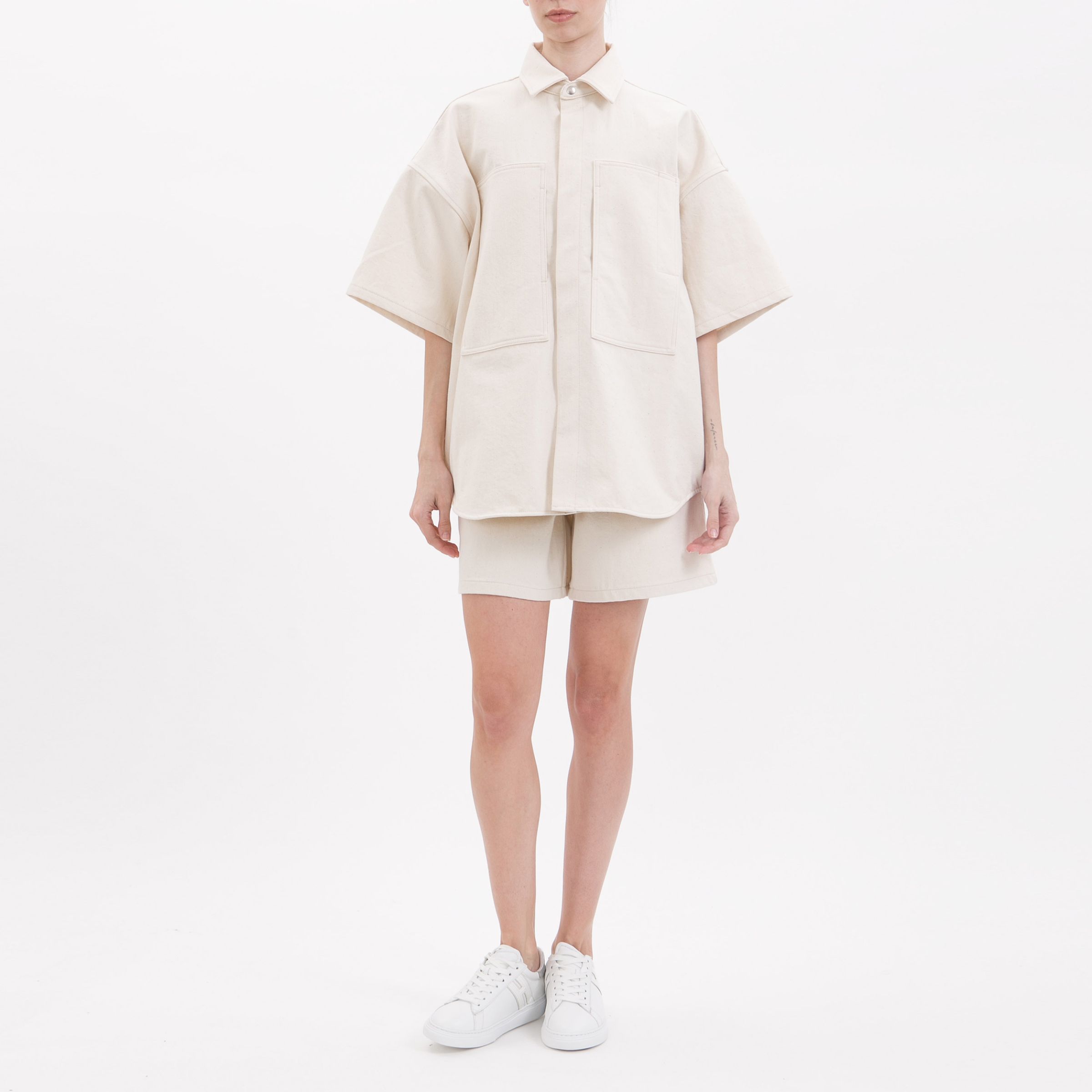 Рубашка Jil Sander бежевая
