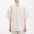Рубашка Jil Sander бежевая