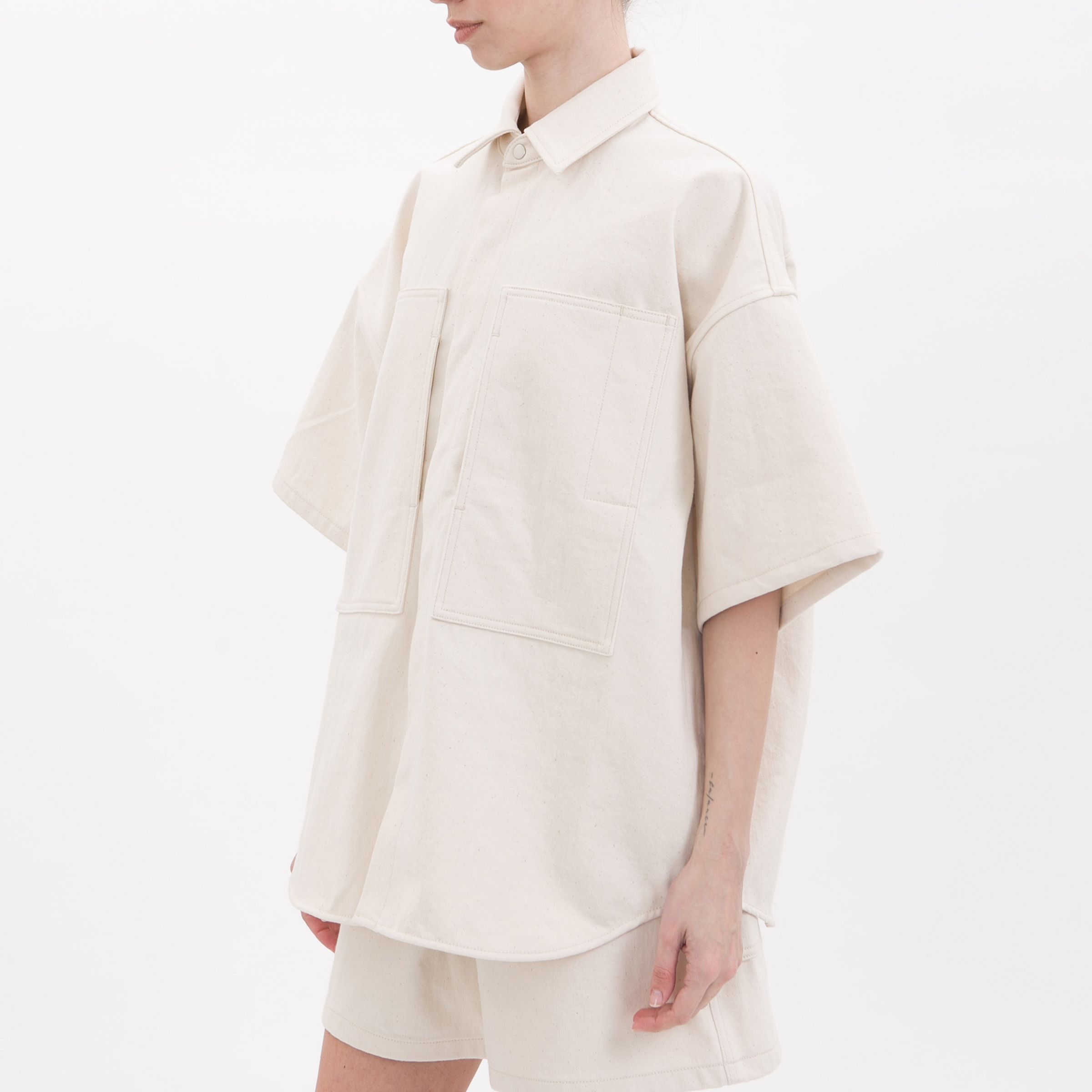 Рубашка Jil Sander бежевая