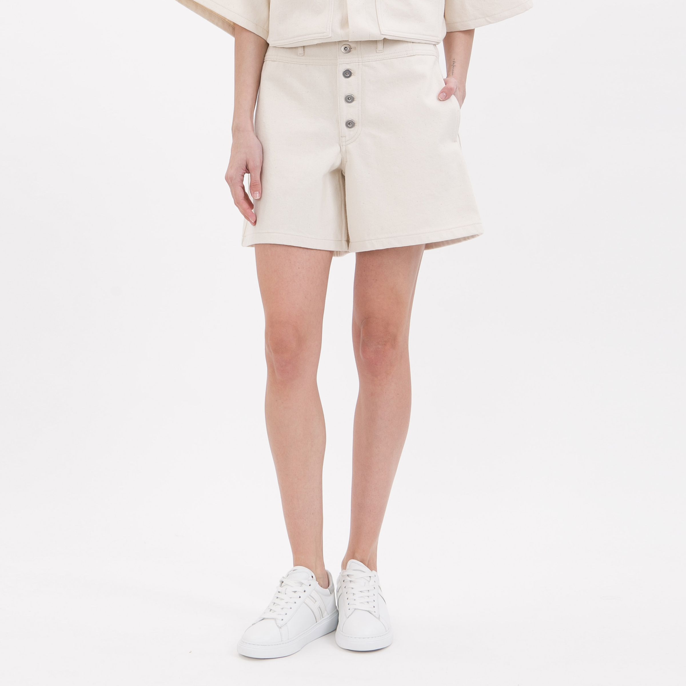 Шорты Jil Sander бежевые