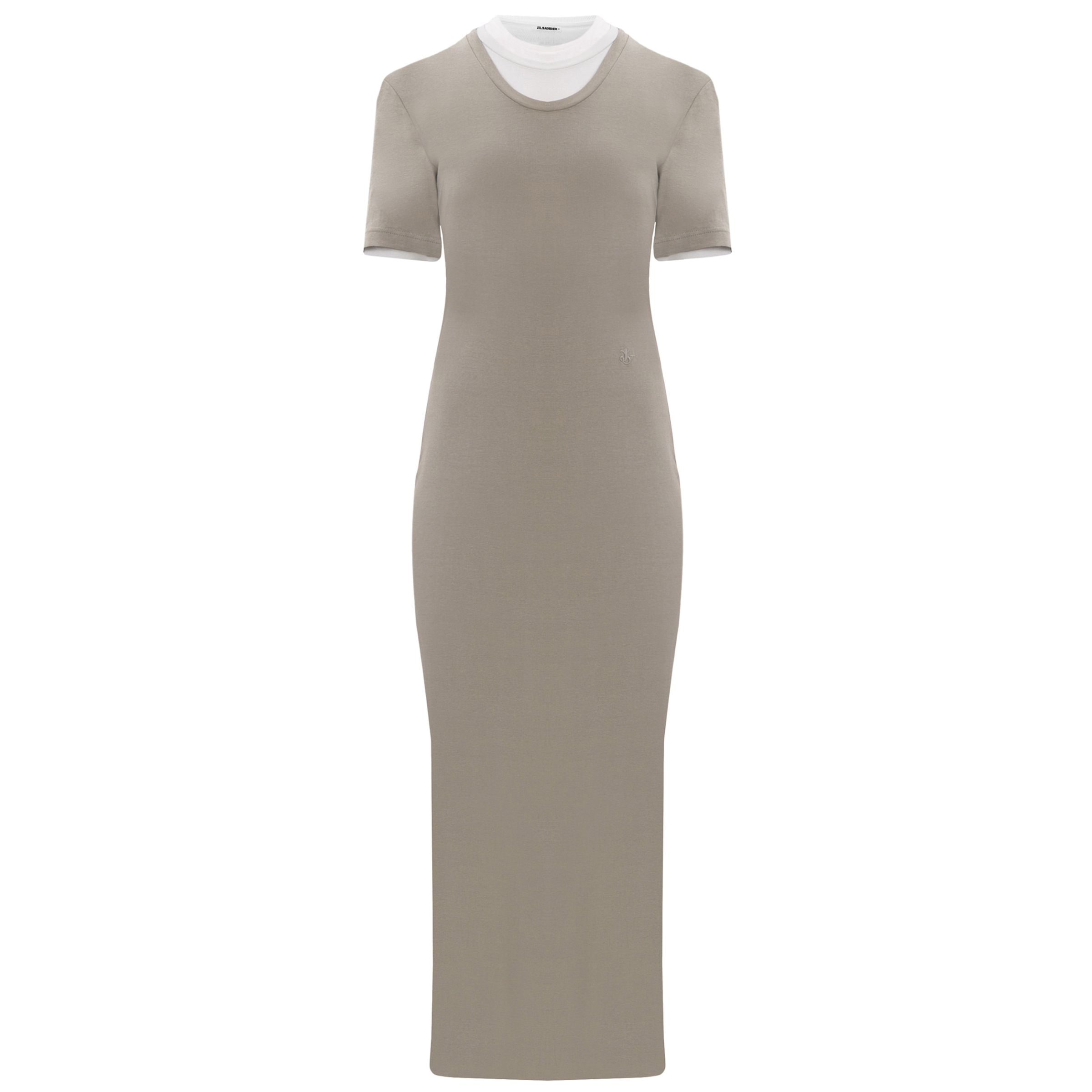Платье Jil Sander бежевое
