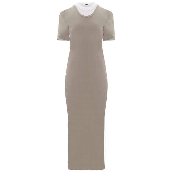 Платье Jil Sander бежевое