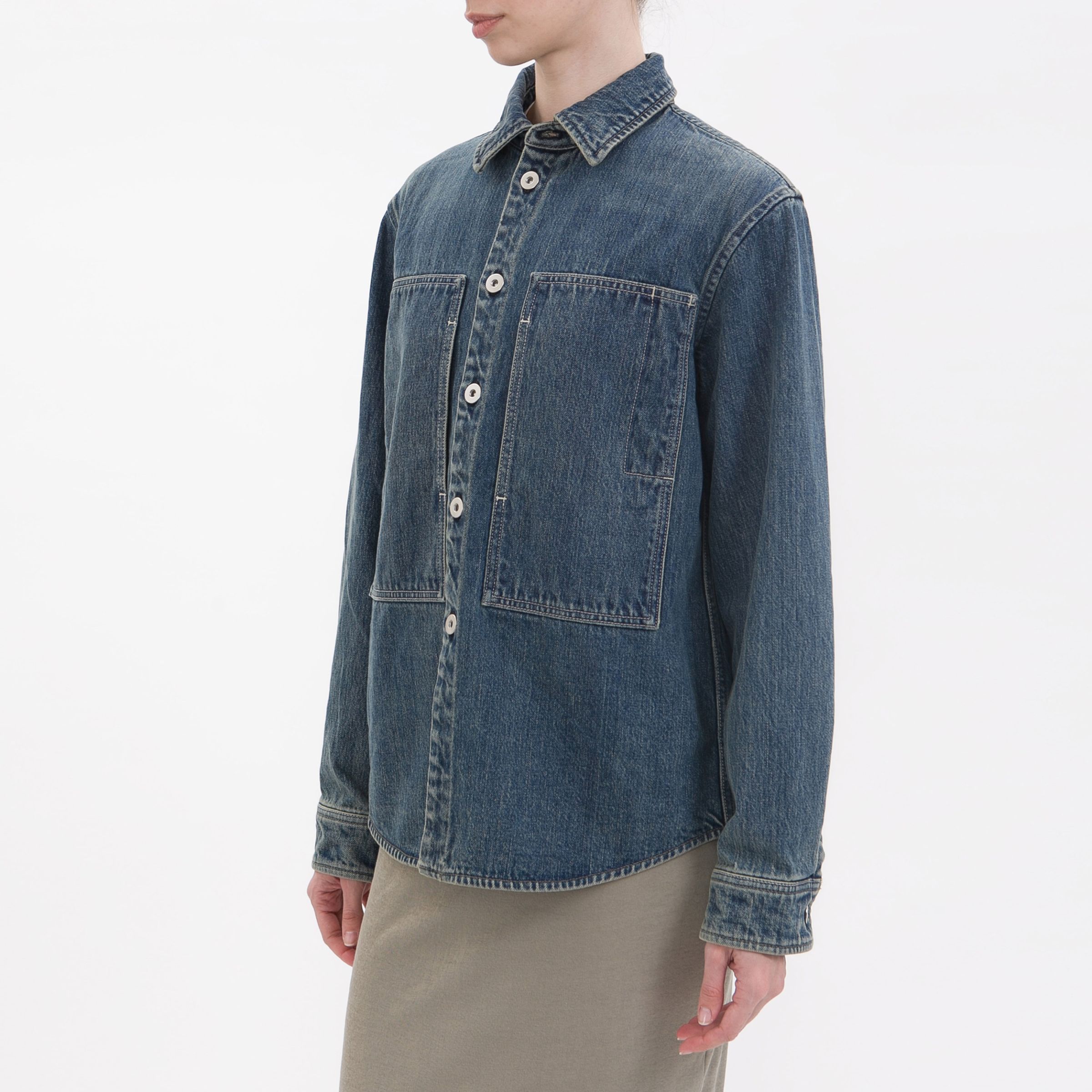 Рубашка Jil Sander джинсовая