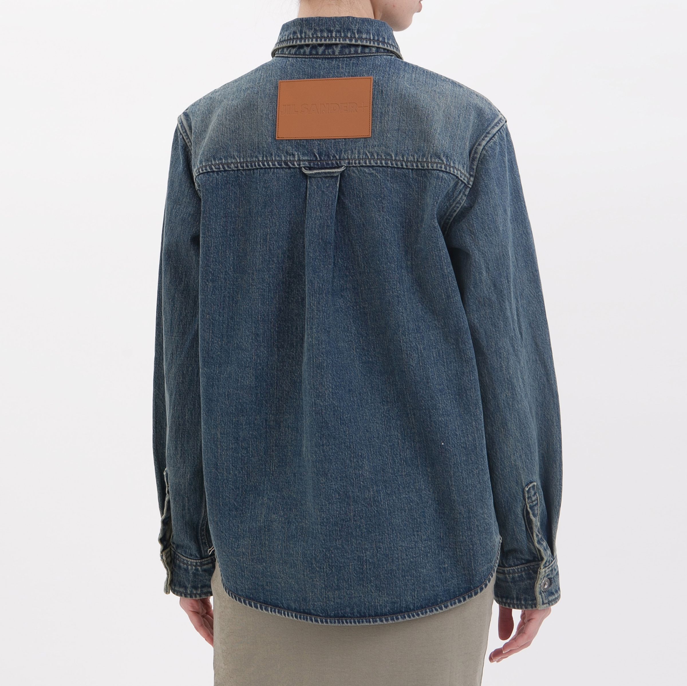 Рубашка Jil Sander джинсовая