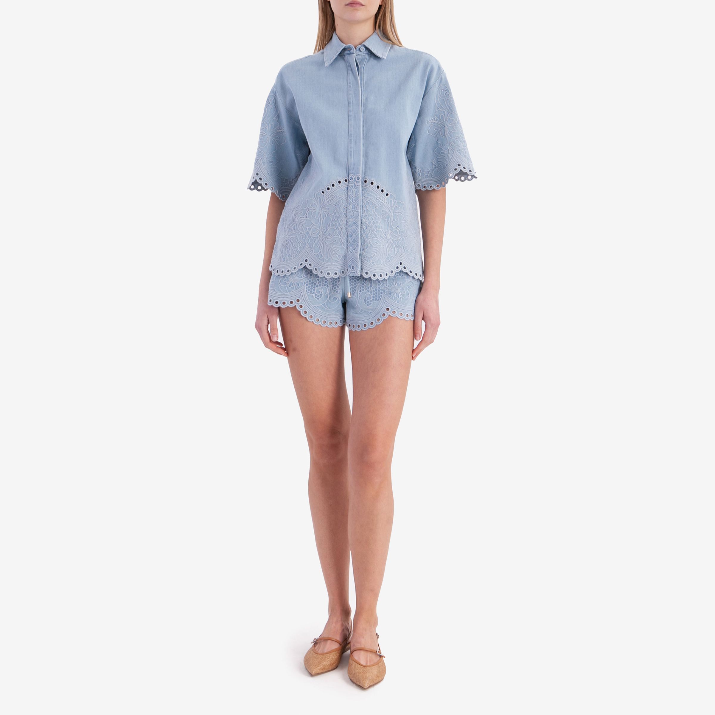 Сорочка джинсова жіноча