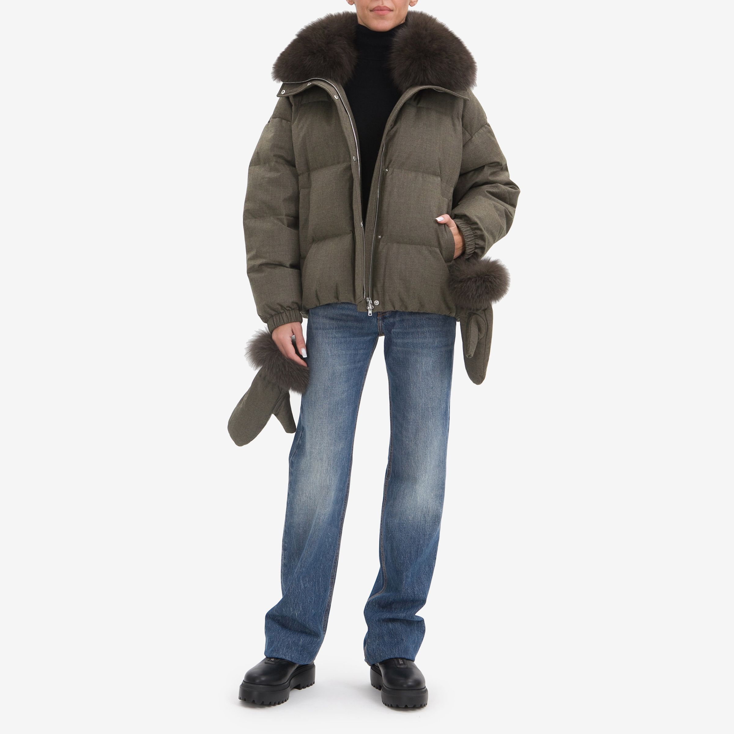 Пуховик жіночий 