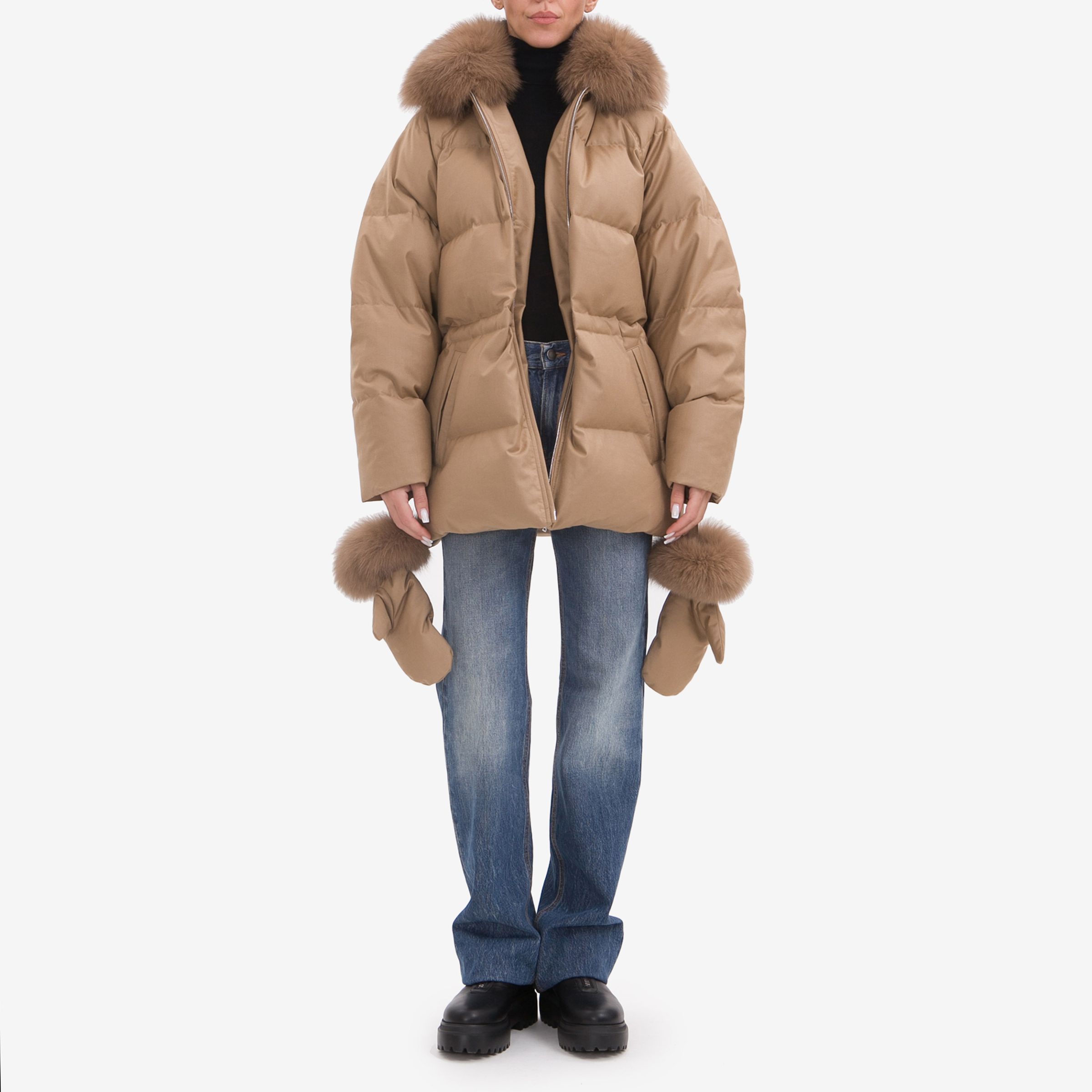 Пуховик женский