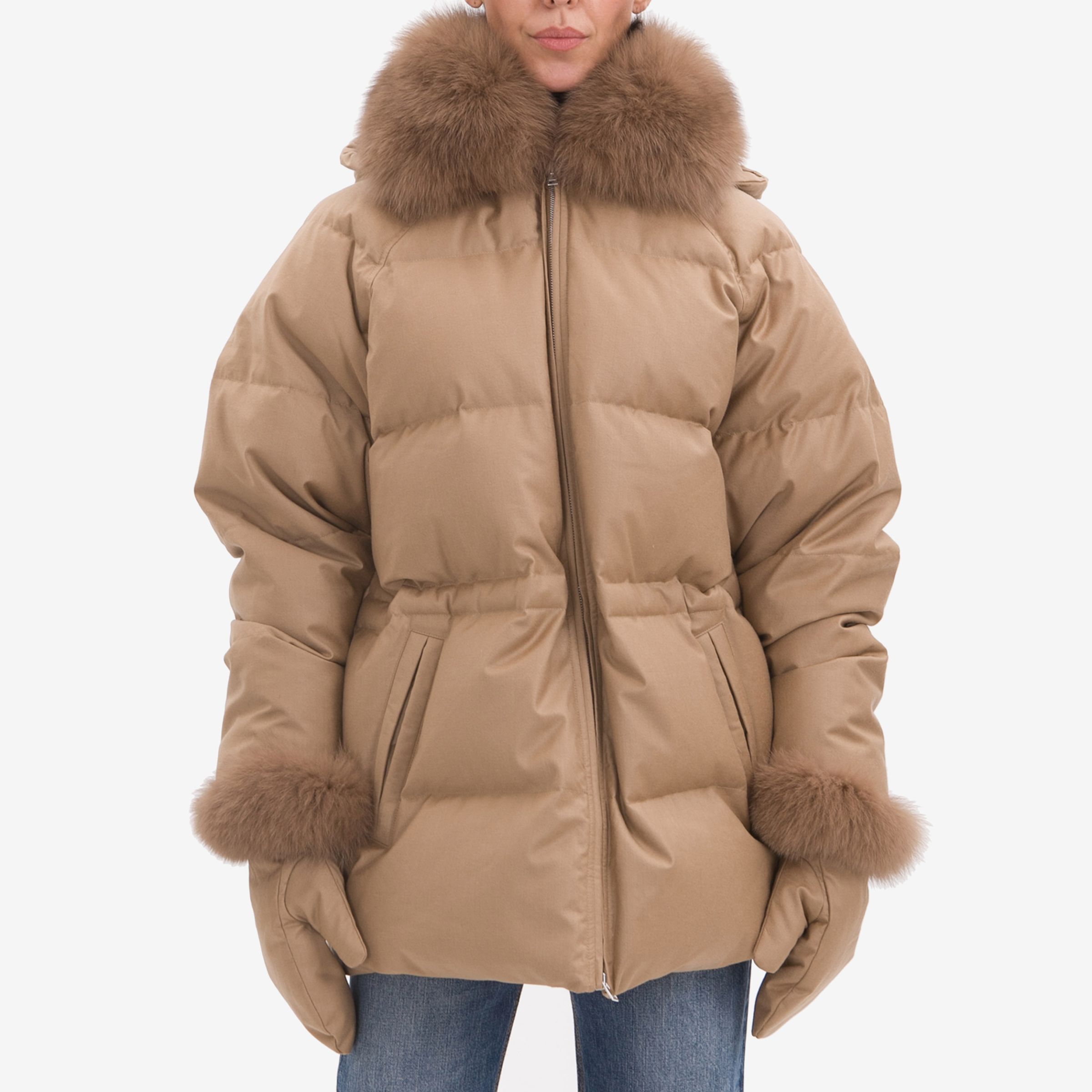 Пуховик женский