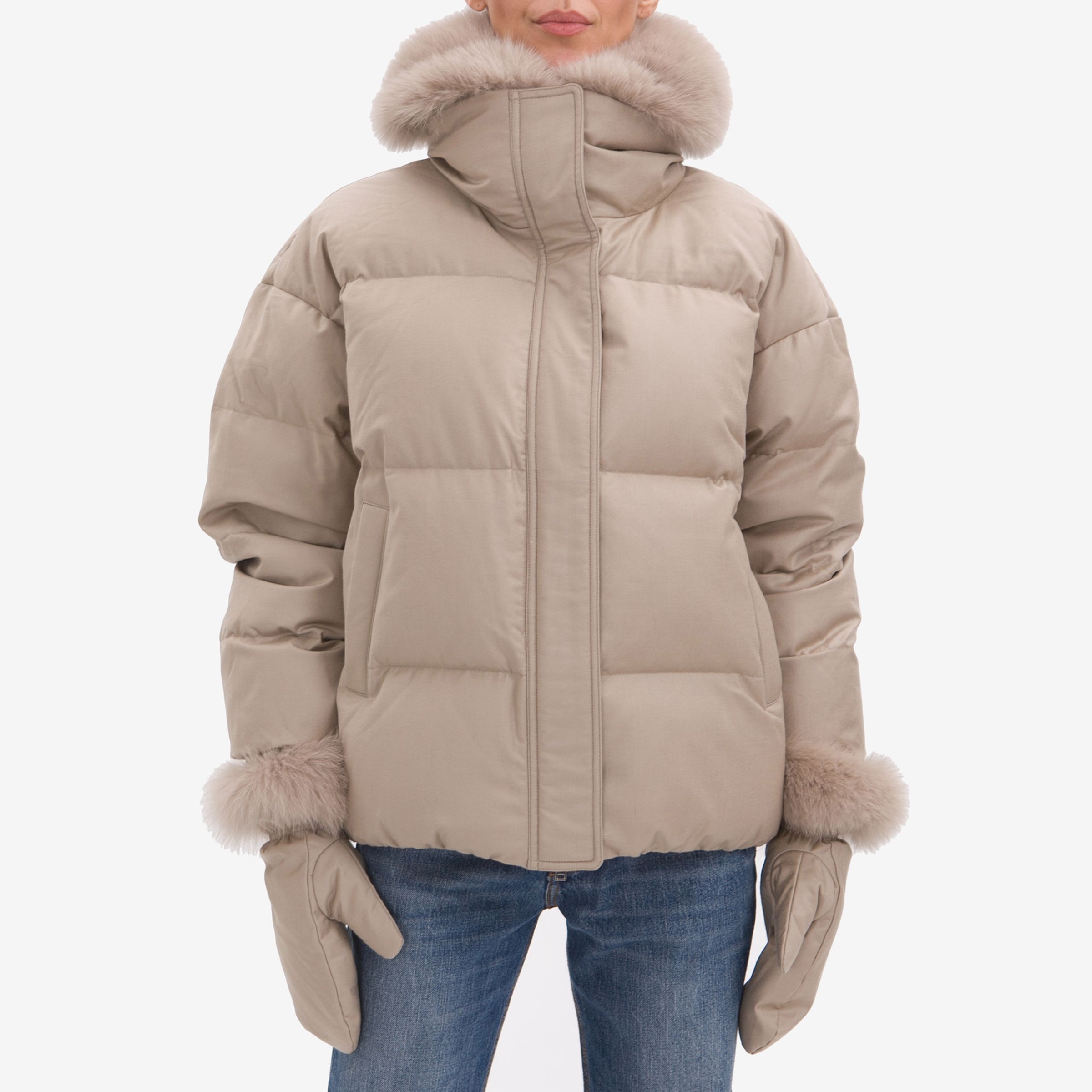 Пуховик женский