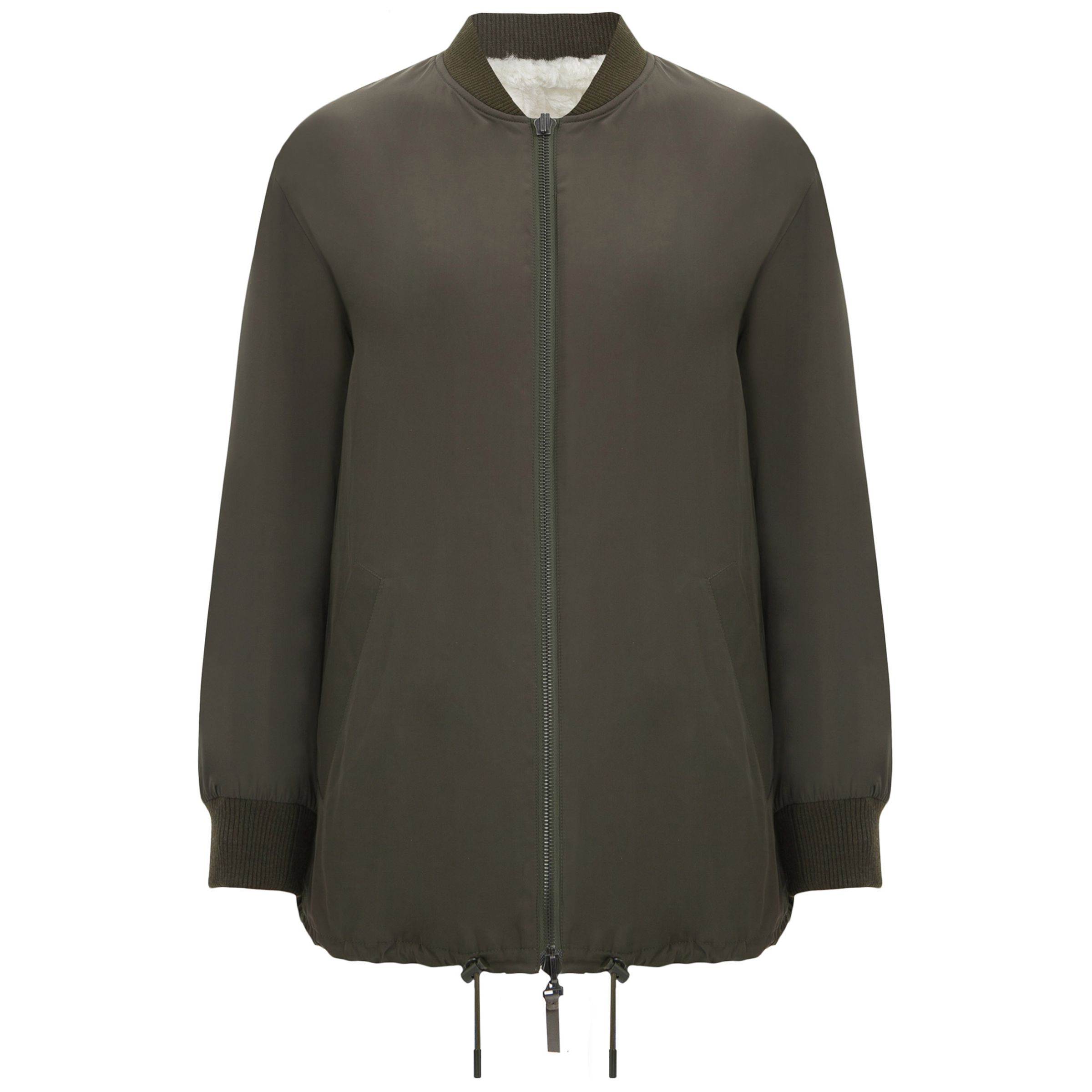 Бомбер-двусторонний женский