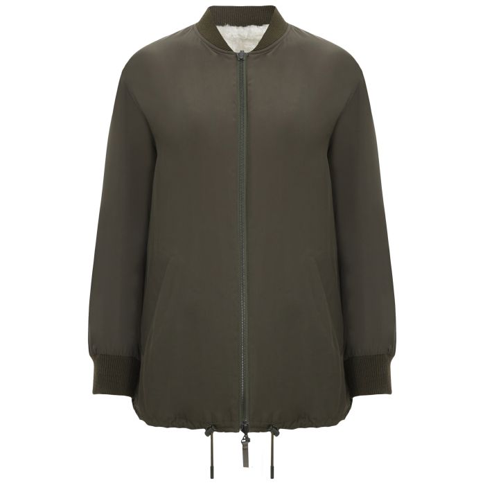 Бомбер-двусторонний женский