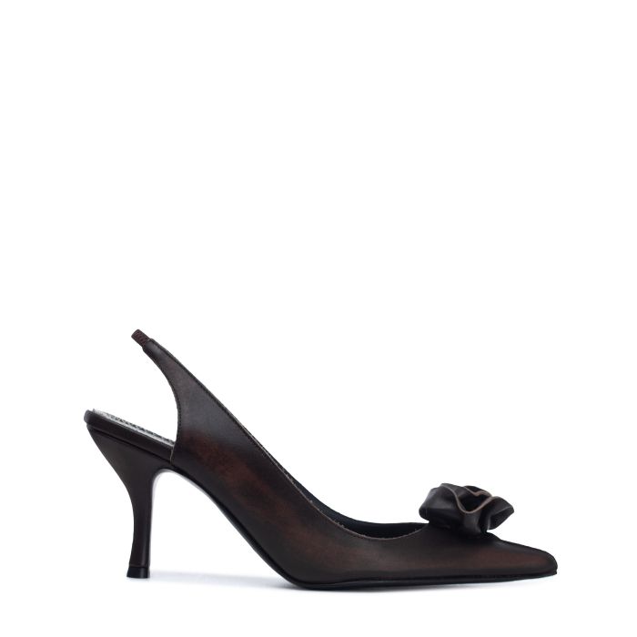 Туфли-слингбэки женские