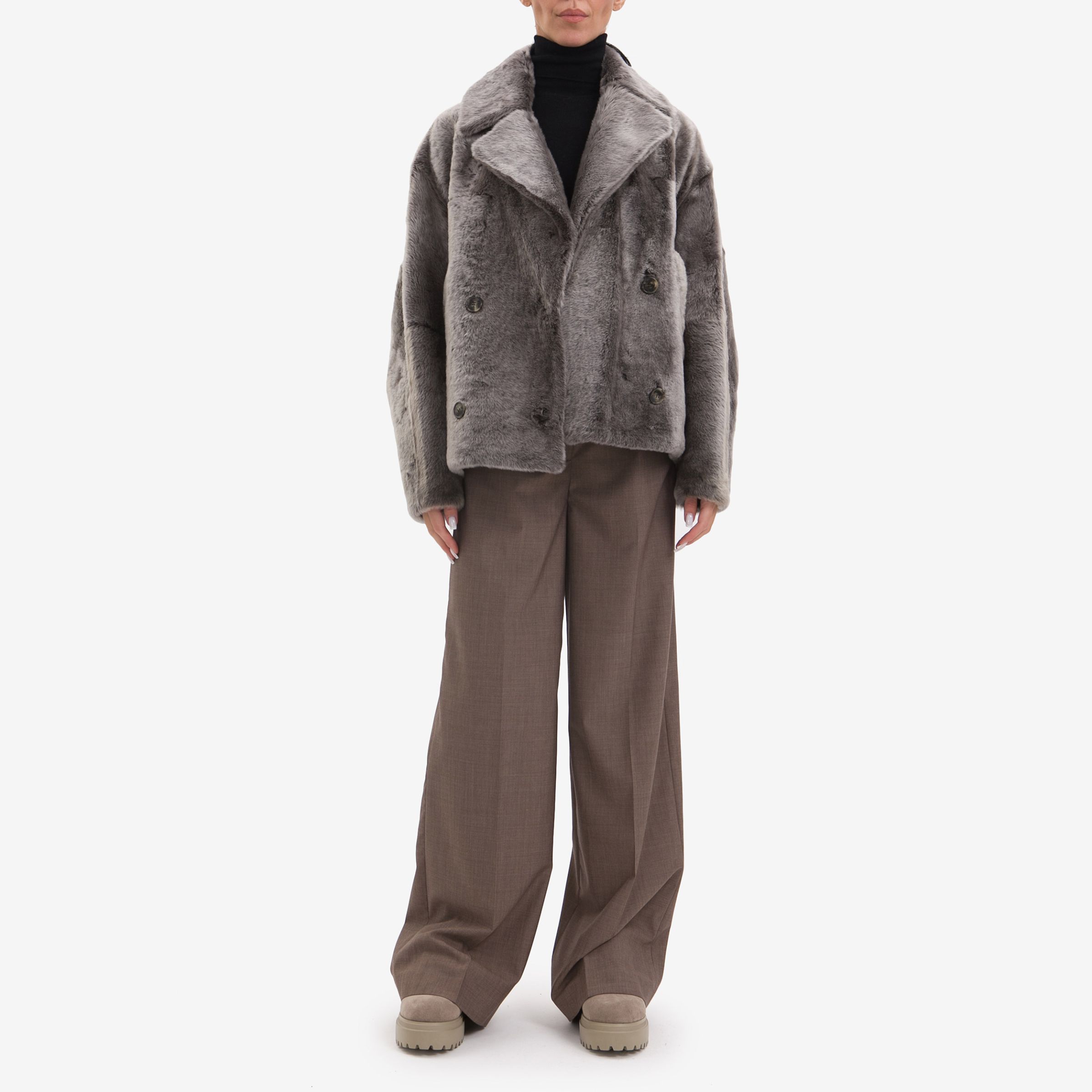 Куртка-бушлат женская