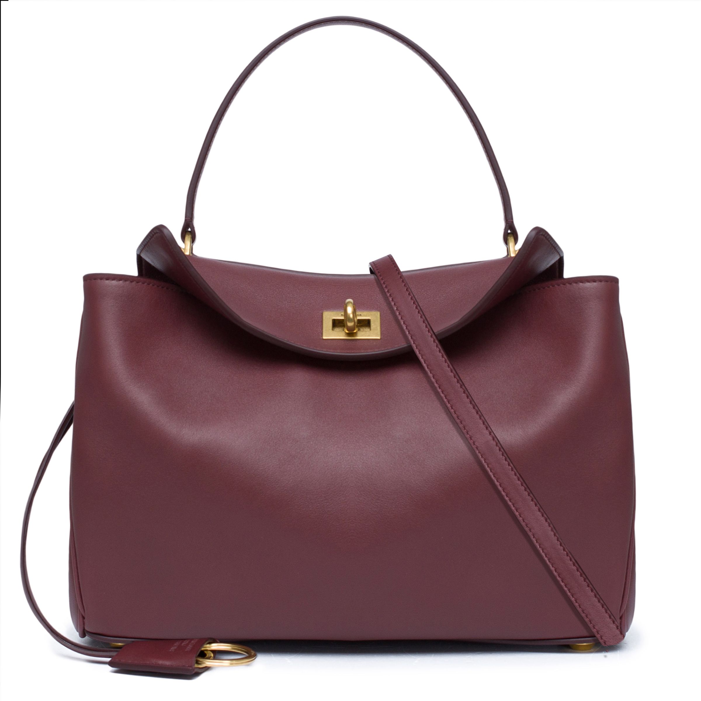 Сумка Balenciaga Rodeo Small бордовая