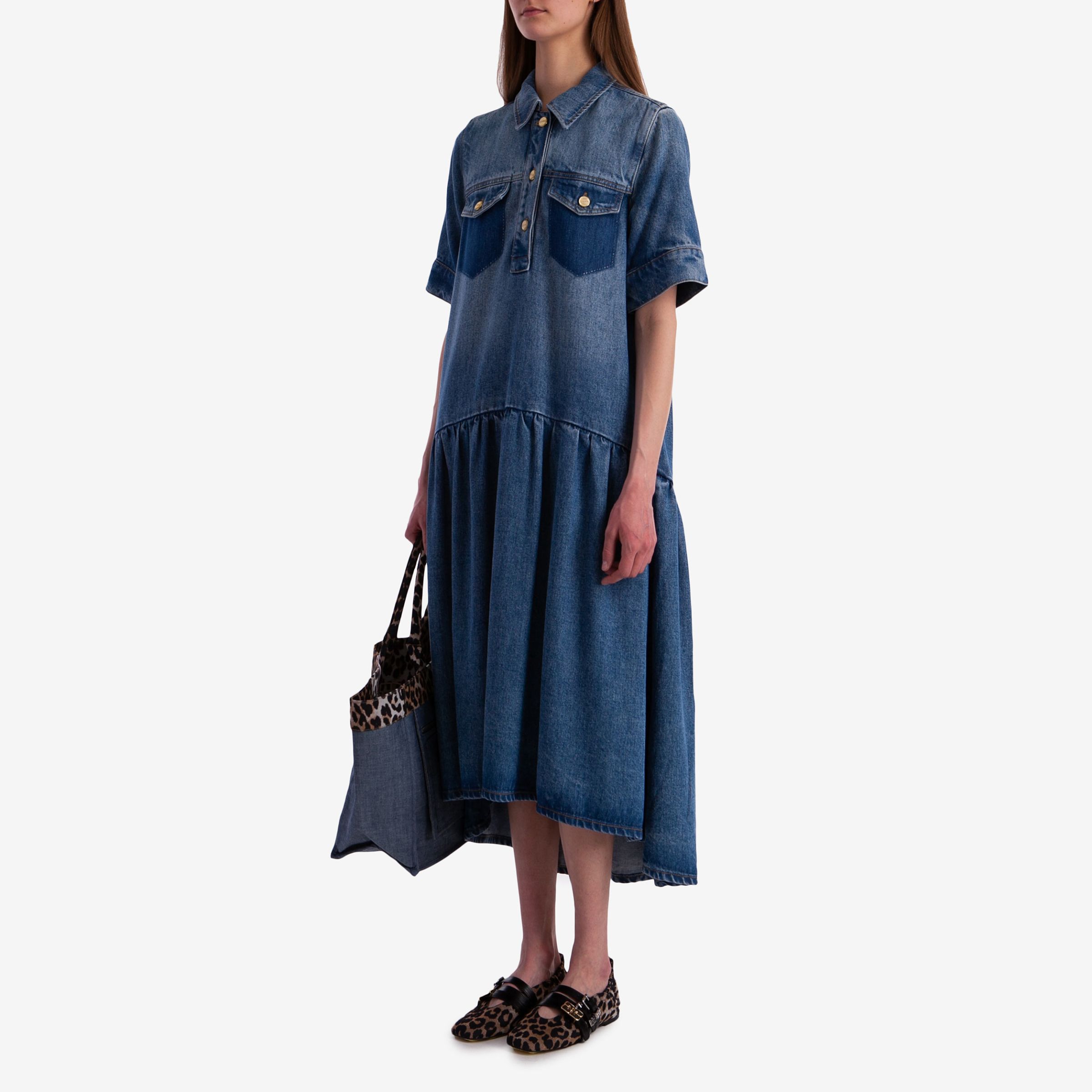 Платье-рубашка женское