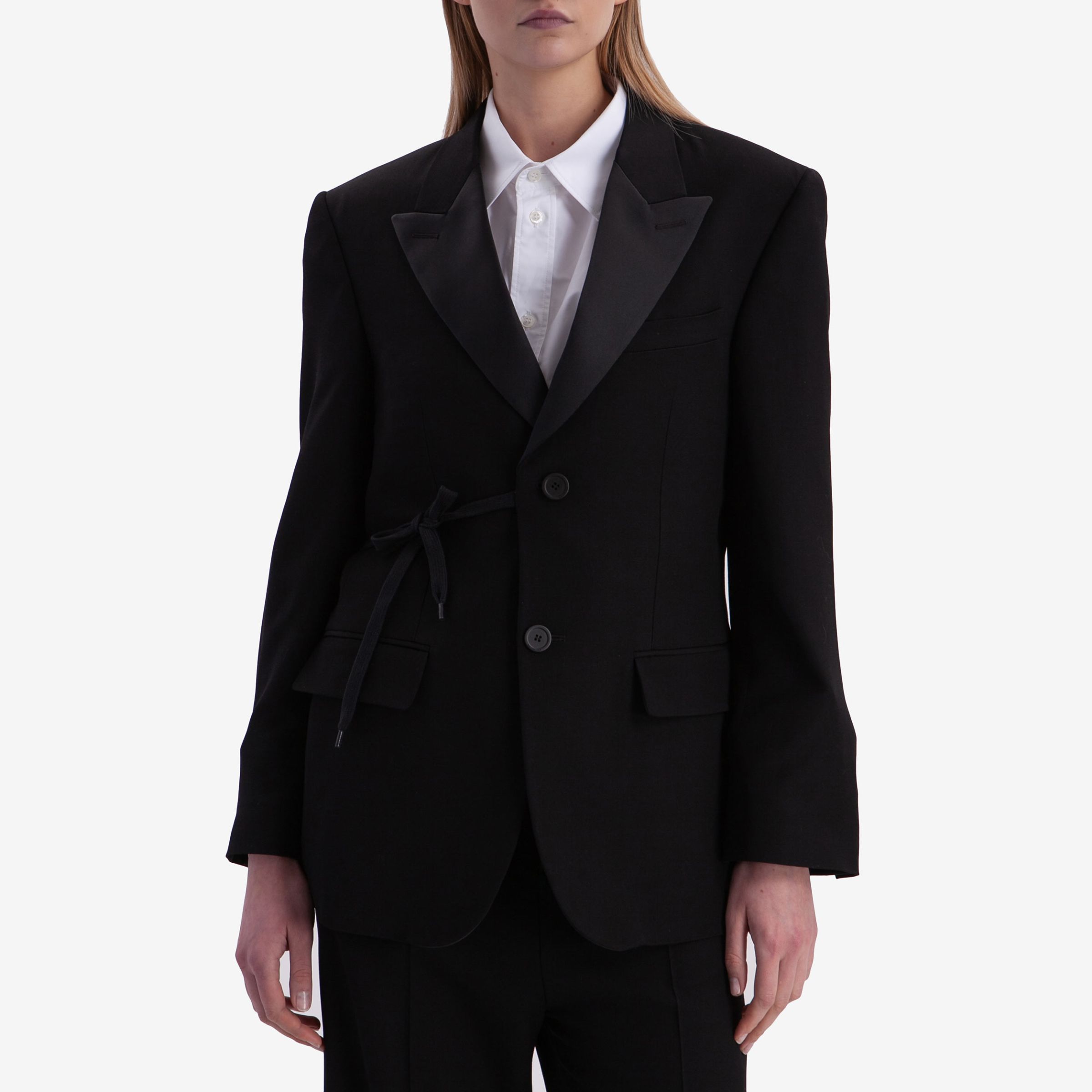 Жакет-смокинг женский