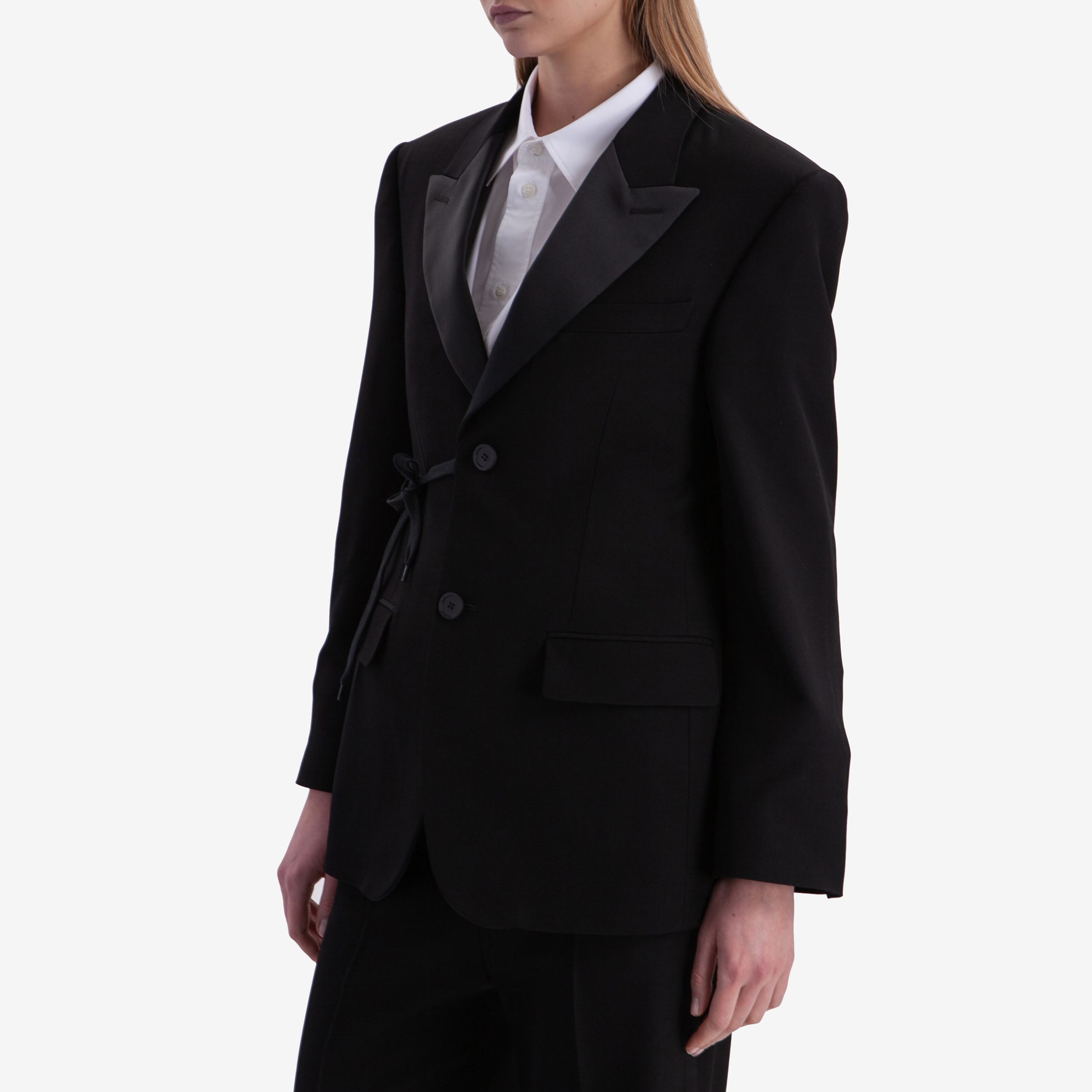 Жакет-смокинг женский