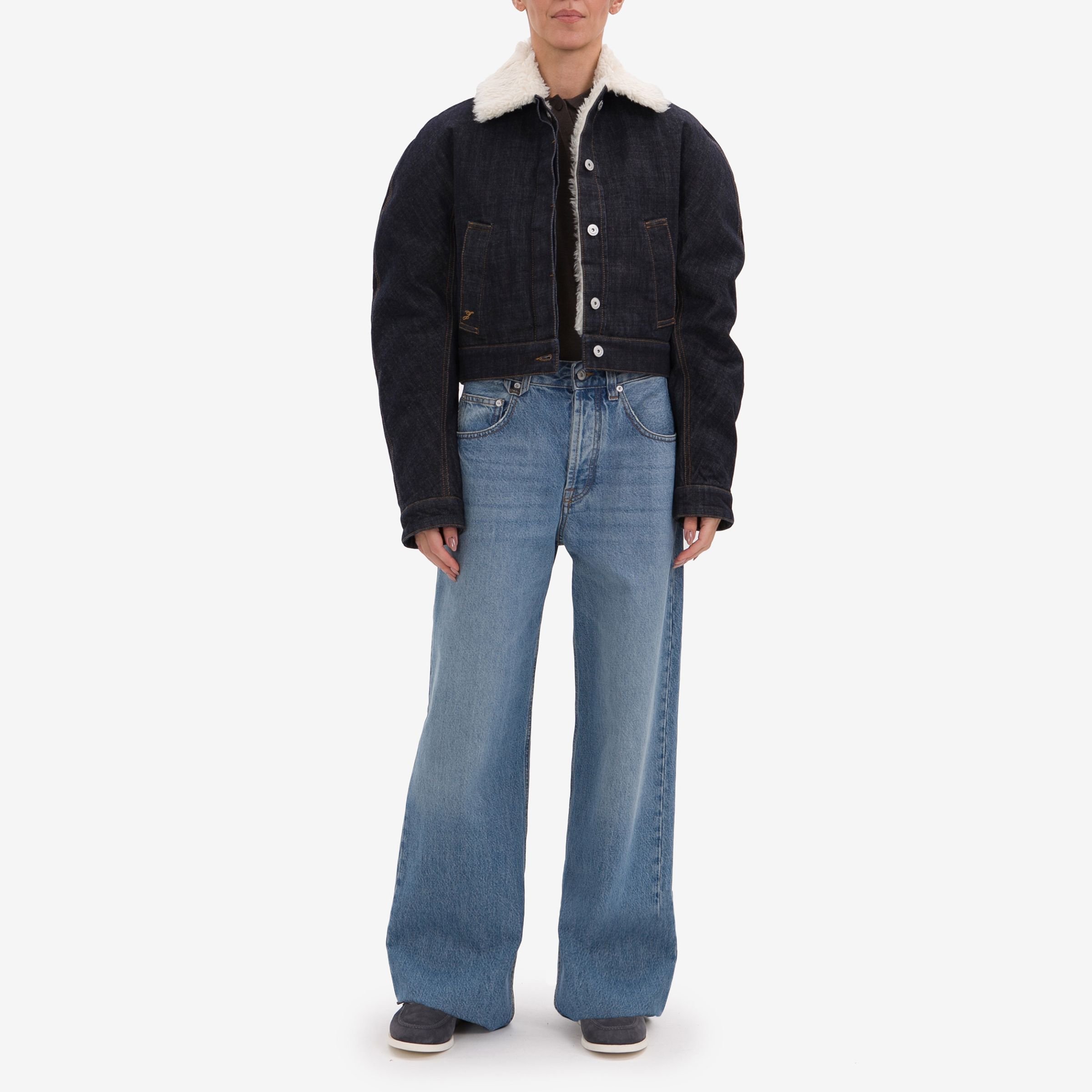 Бомбер джинсовий жіночий