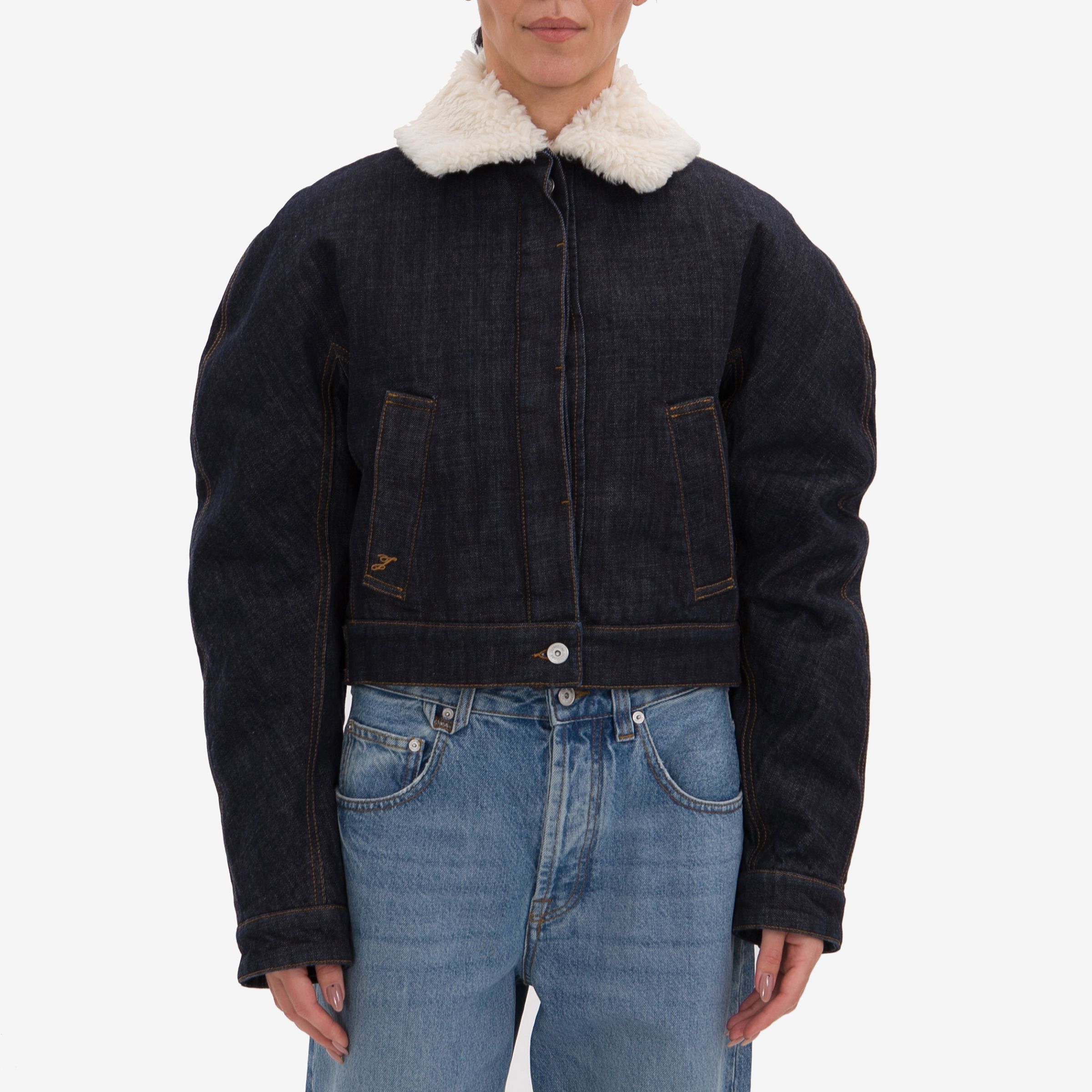 Бомбер джинсовий жіночий