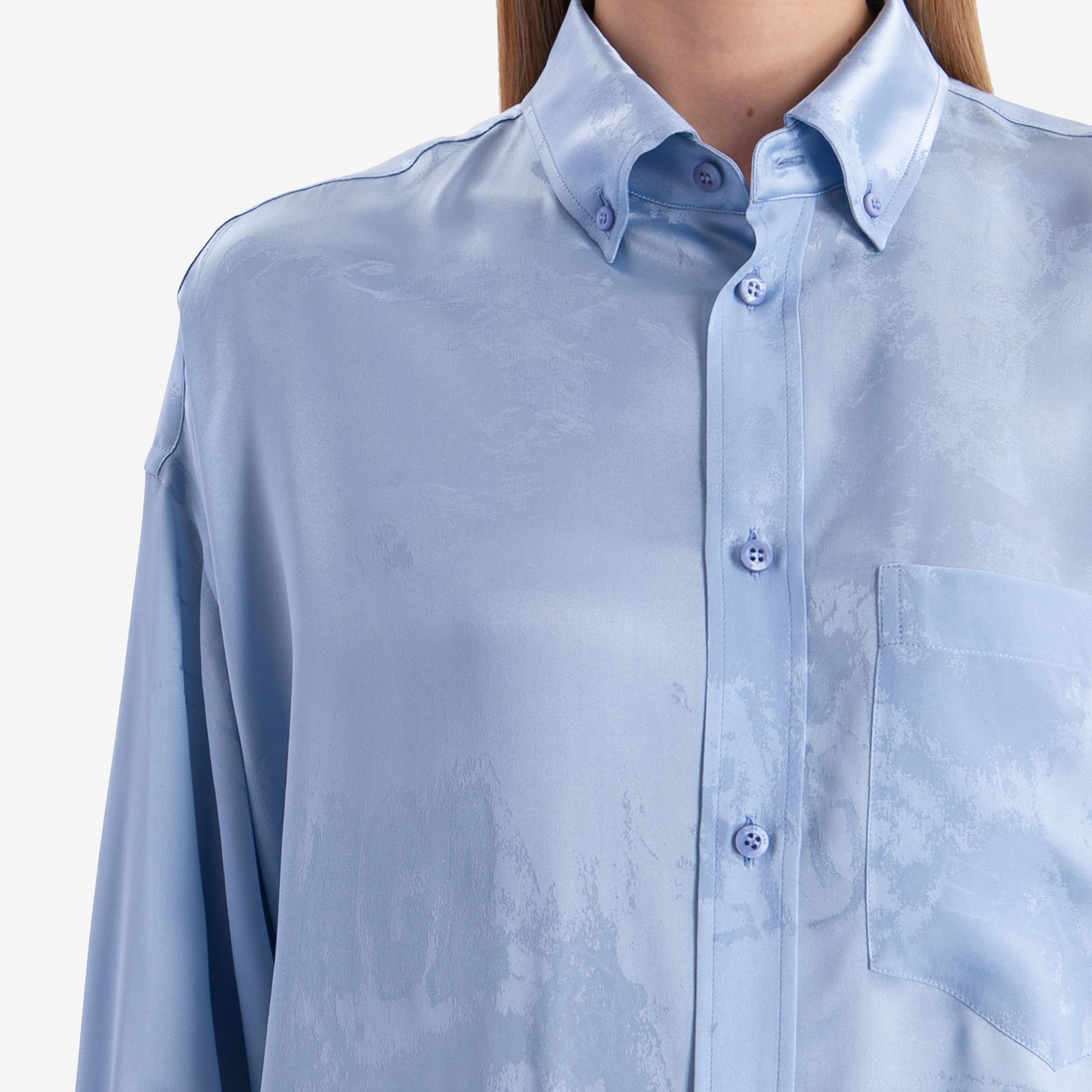 Рубашка-кокон женская