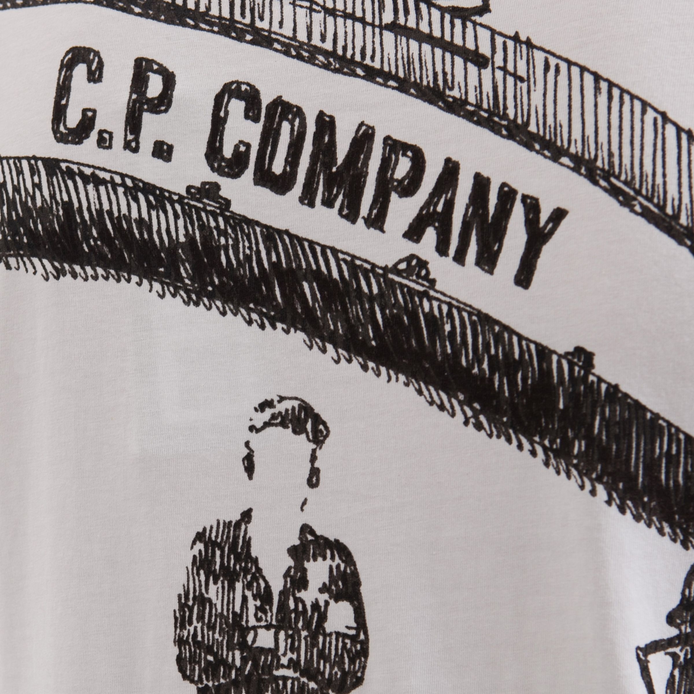 Футболка C.P. Company белая
