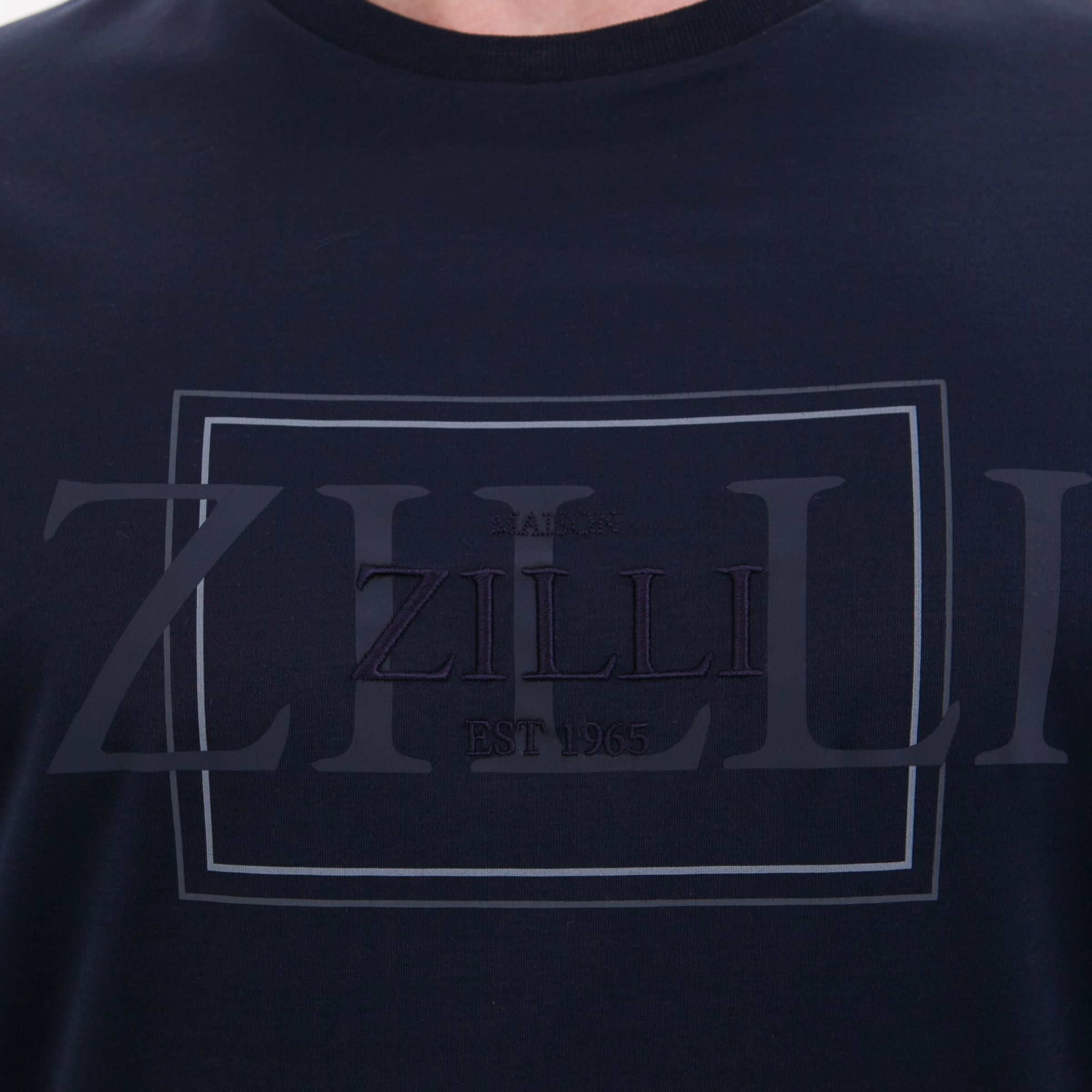 Футболка Zilli синяя
